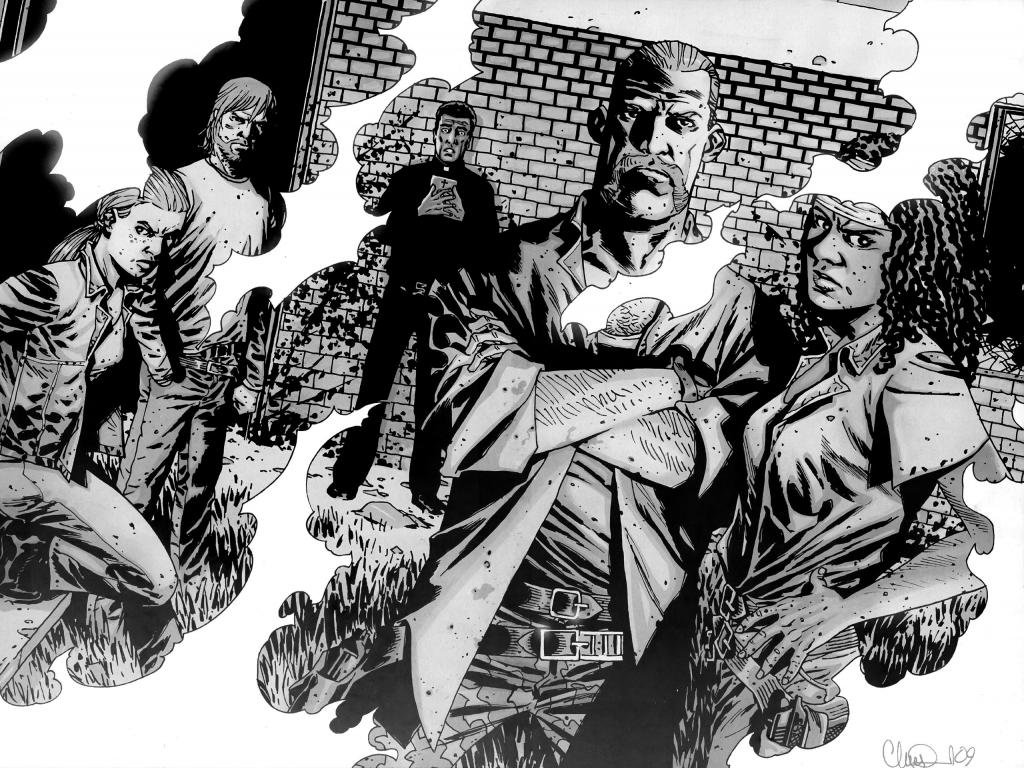 High resolution Walking Dead Comics hd 1024x768 background ID:84320 for PC