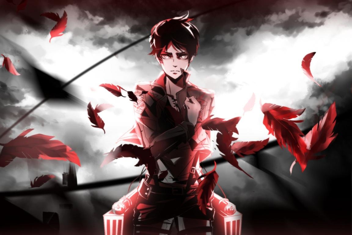 Best Eren Yeager wallpaper ID:206113 for High Resolution hd 1152x768 PC