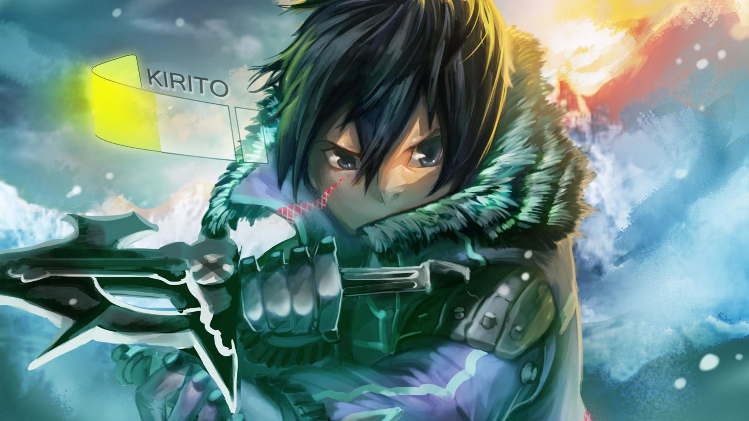 Kirito Sao Wallpapers 2560x1440 Desktop Backgrounds