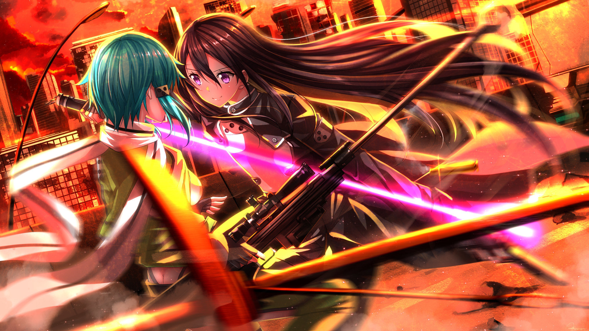 Download 1080p Sword Art Online 2 (II) PC background ID:112360 for free