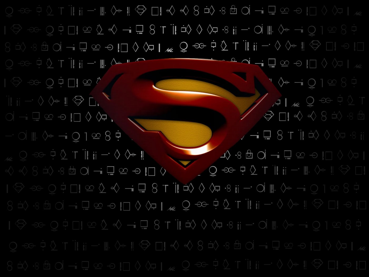 Free Superman Logo high quality background ID:456559 for hd 1400x1050 computer