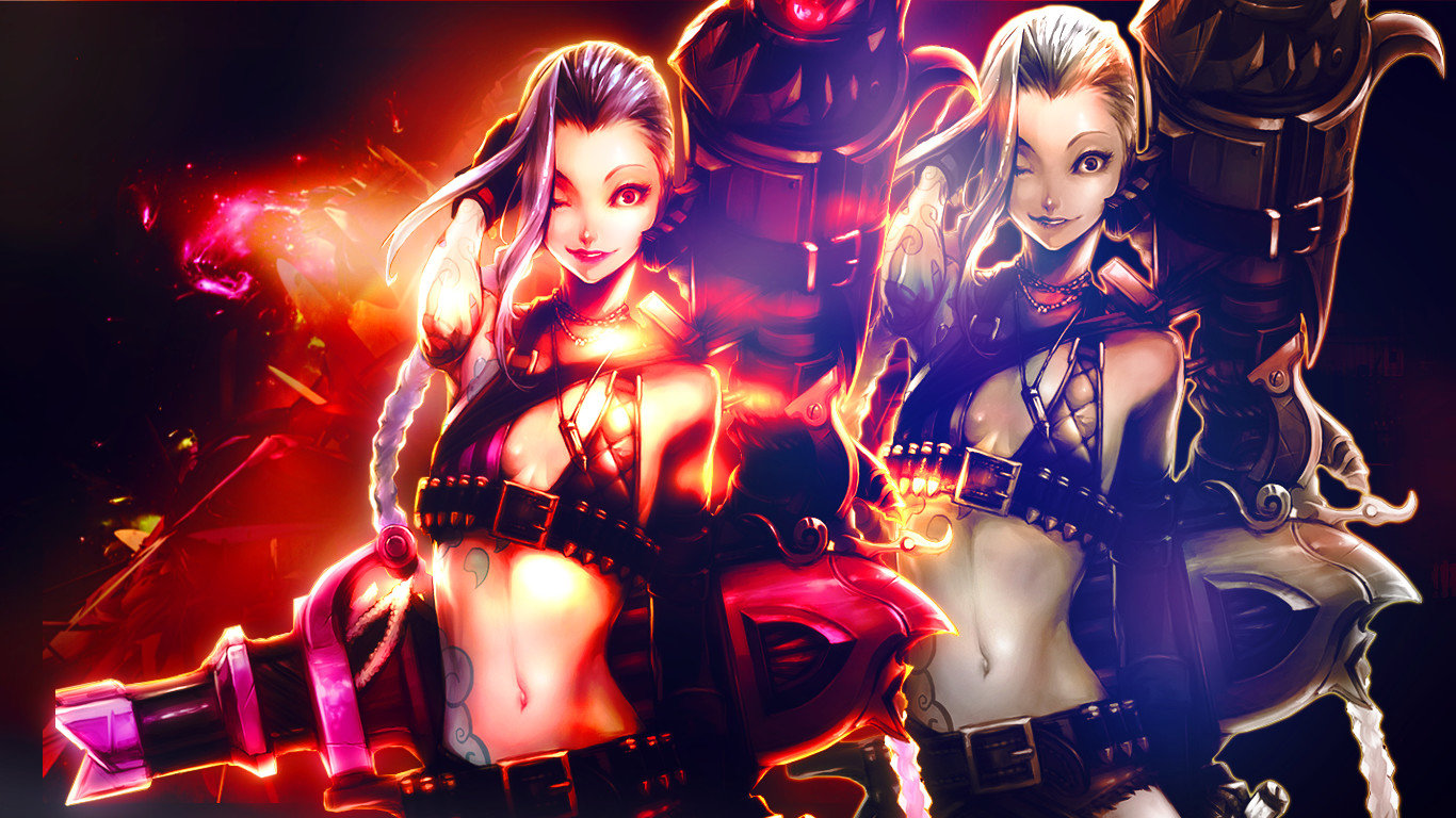 Download laptop Jinx (League Of Legends) PC background ID:171601 for free