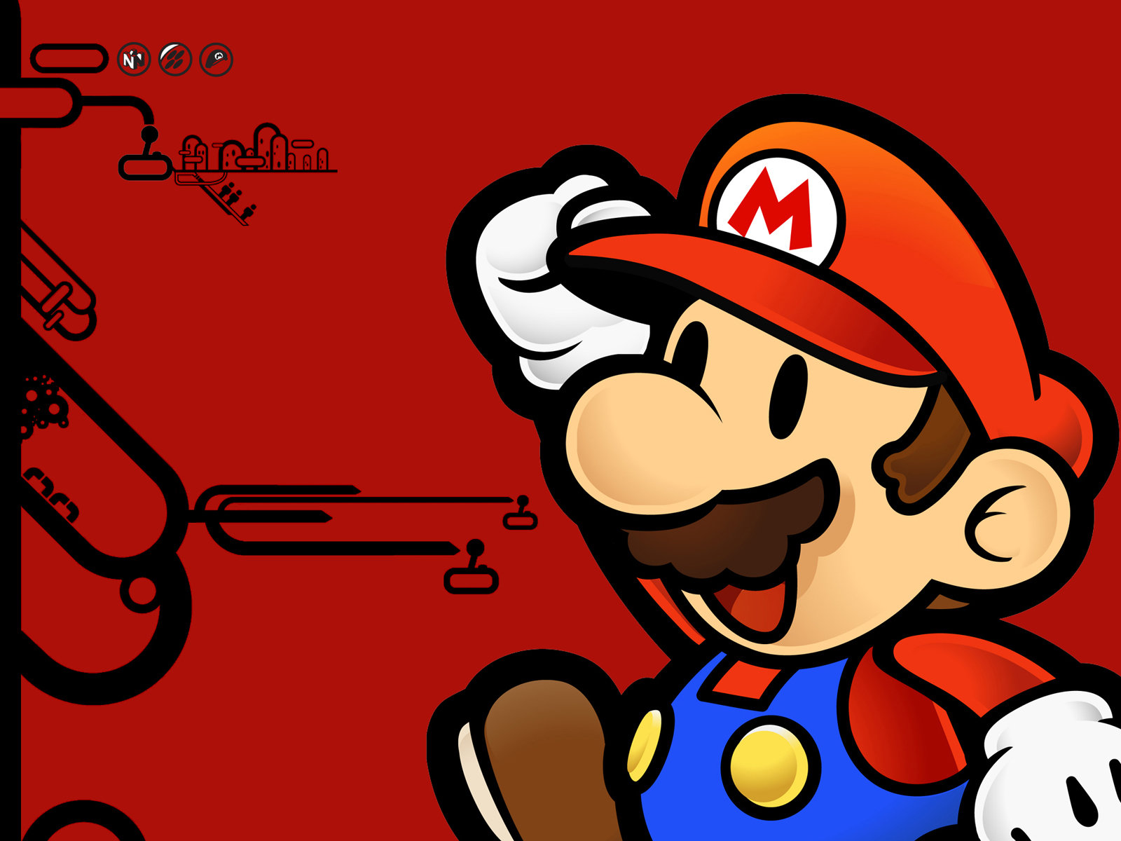 High resolution Paper Mario hd 1600x1200 background ID:398762 for PC