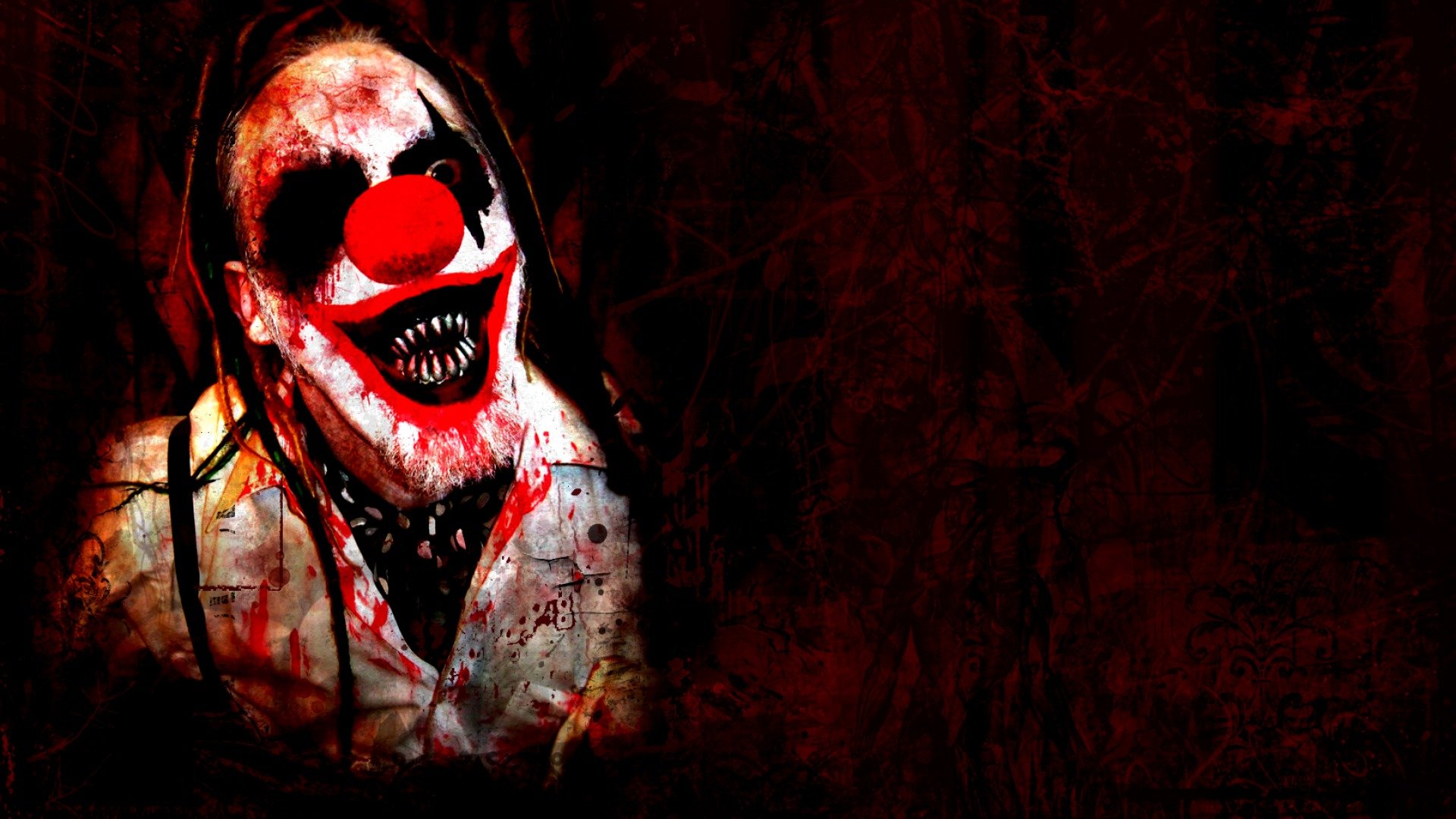 Download 1080p Scary clown PC wallpaper ID:126516 for free