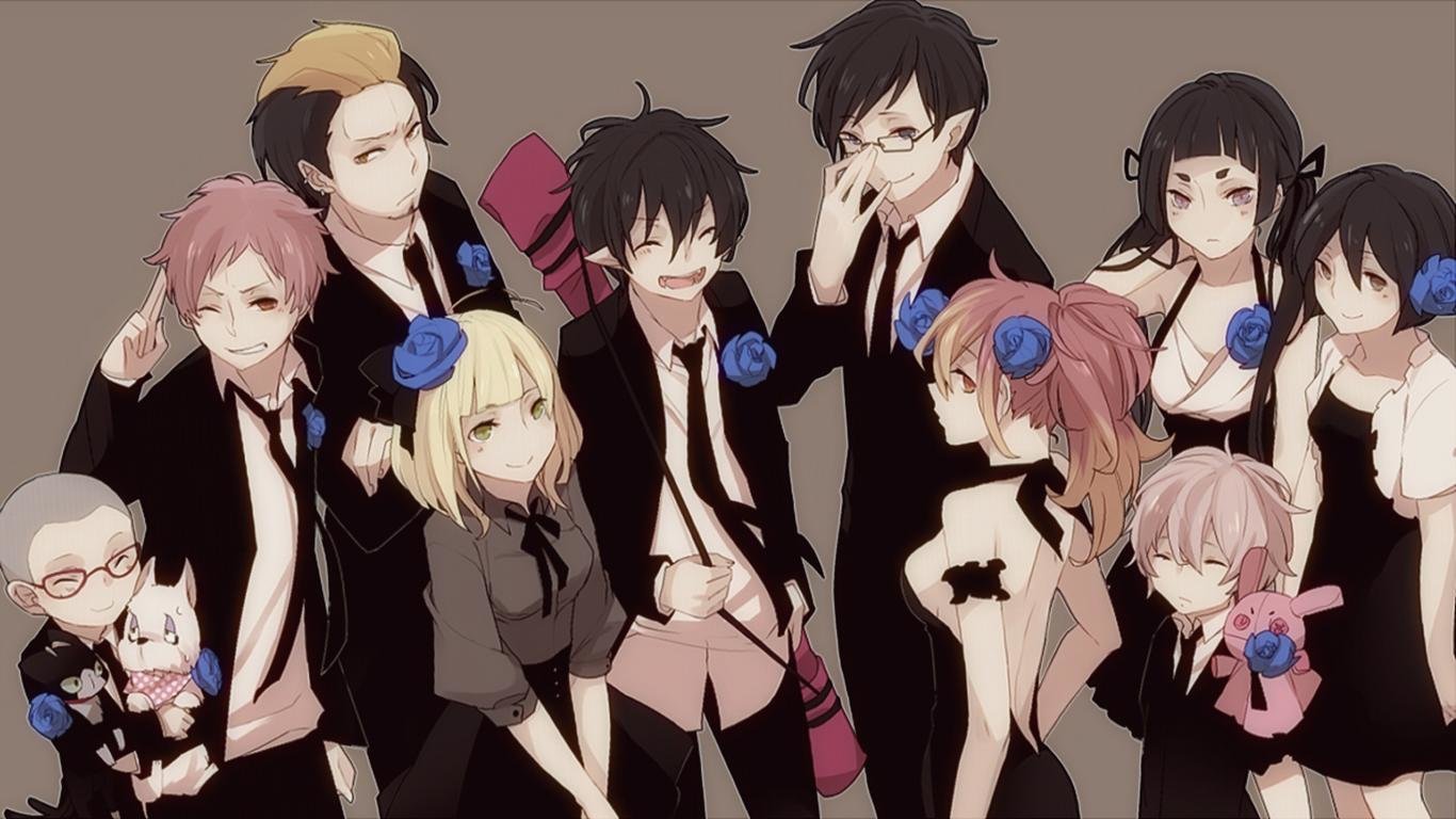 Free Blue Exorcist (Ao No) high quality background ID:242133 for 1366x768 laptop desktop