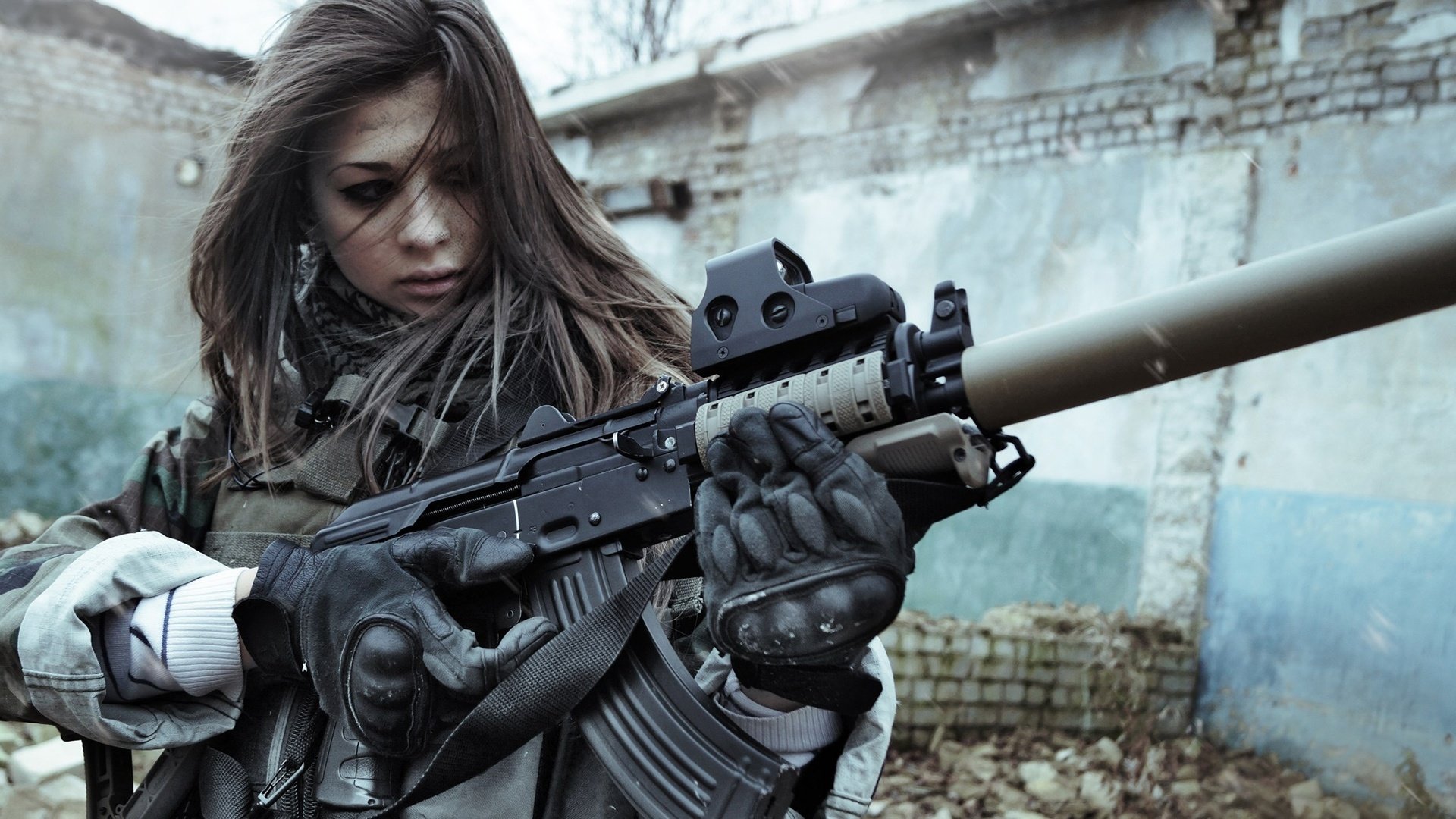 Free download Girls with Guns wallpaper ID:226183 full hd 1080p for PC