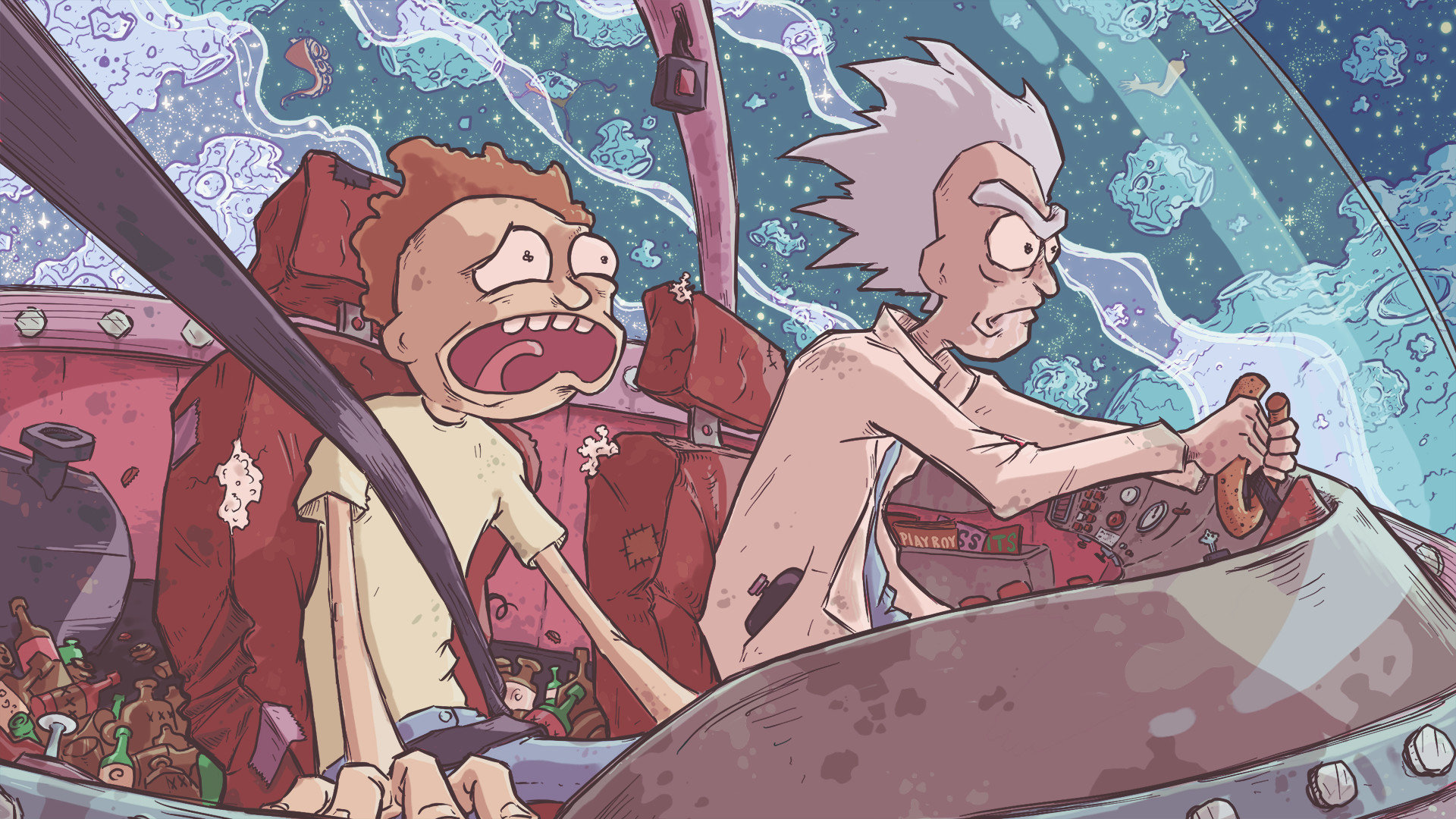 Download 1080p Rick And Morty computer wallpaper ID:470662 for free