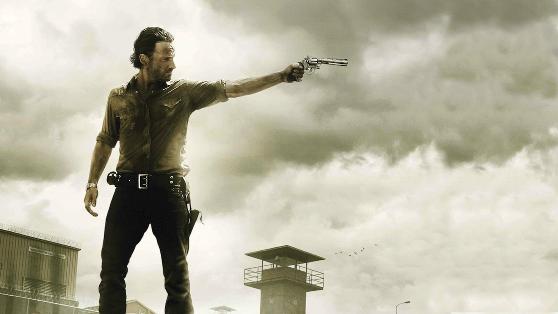 Photo The Walking Dead TV Andrew Lincoln Men Rick Grimes 1080x1920