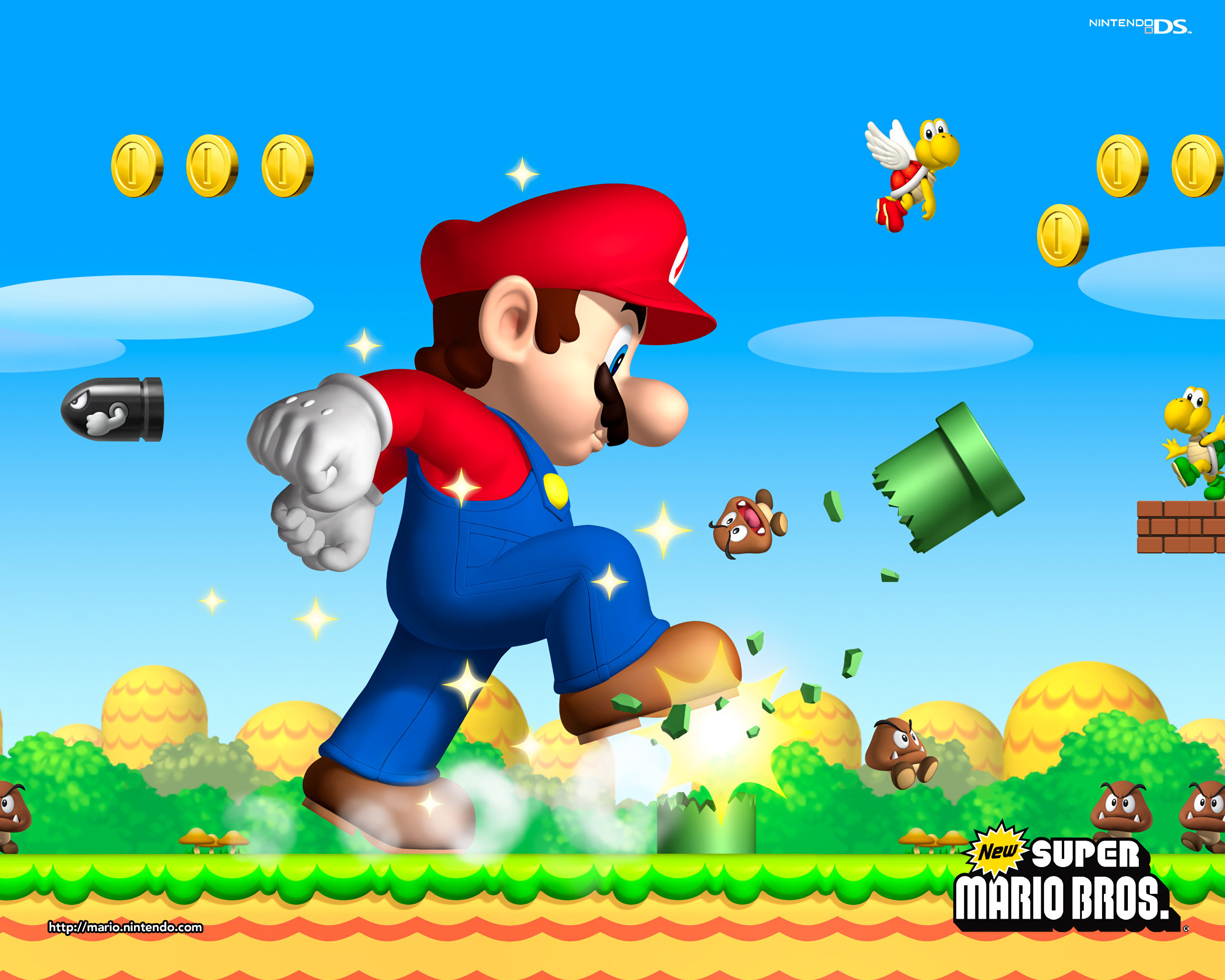 High resolution Super Mario Bros. hd 2560x2048 background ID:357654 for desktop