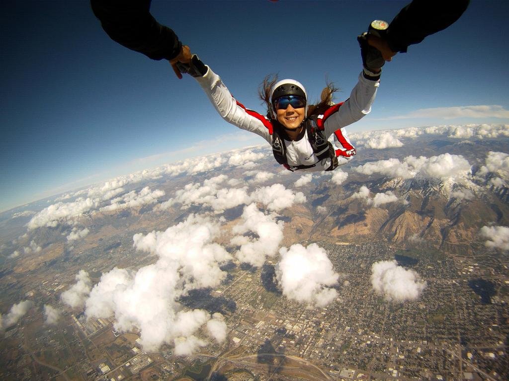 Free Skydiving high quality background ID:234426 for hd 1024x768 computer