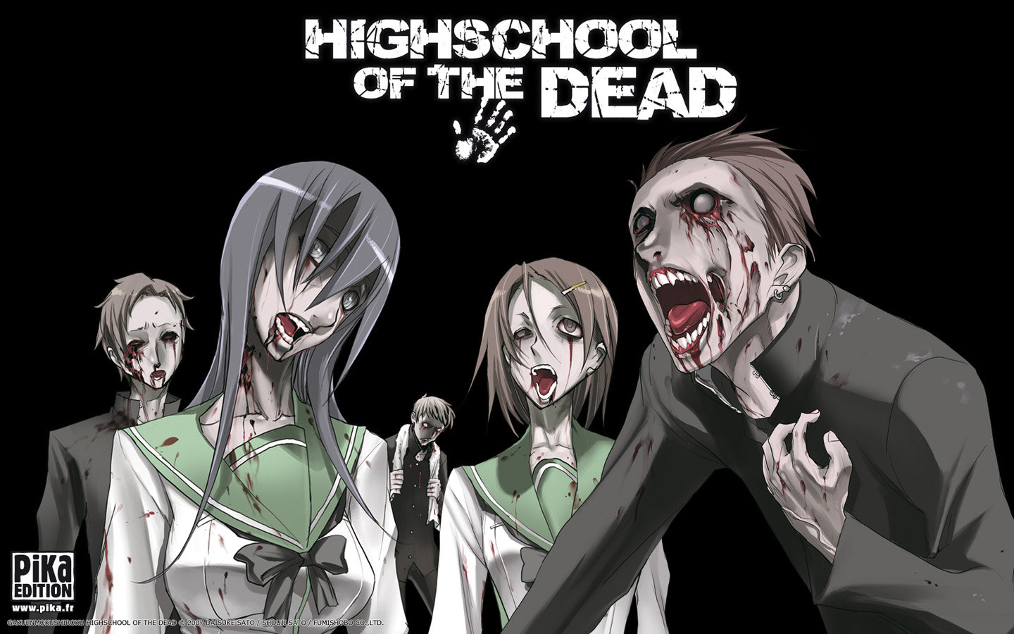 High resolution Highschool Of The Dead hd 1440x900 background ID:447701 for desktop