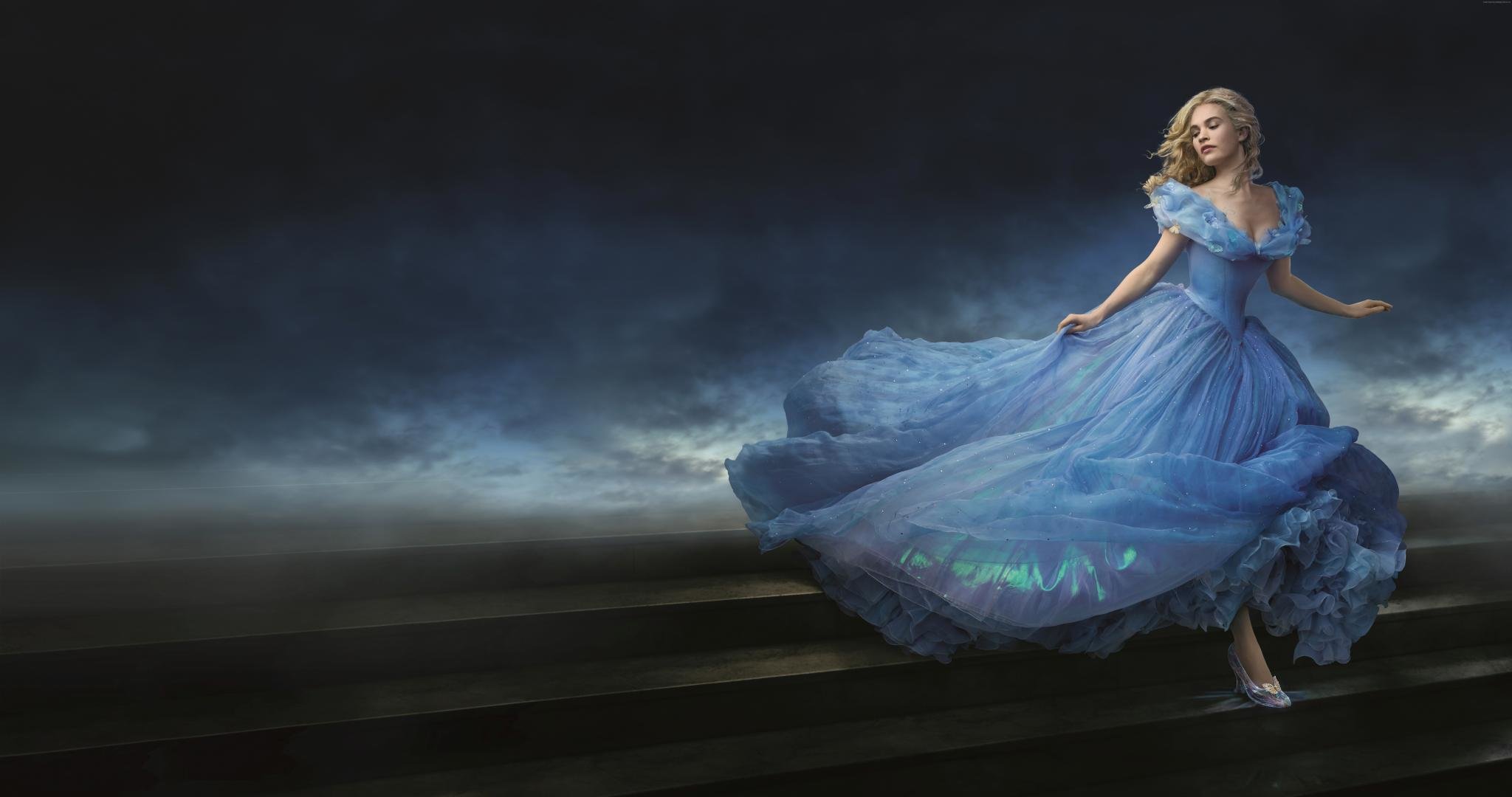Awesome Cinderella movie (2015) free background ID:375013 for hd 2048x1080 desktop