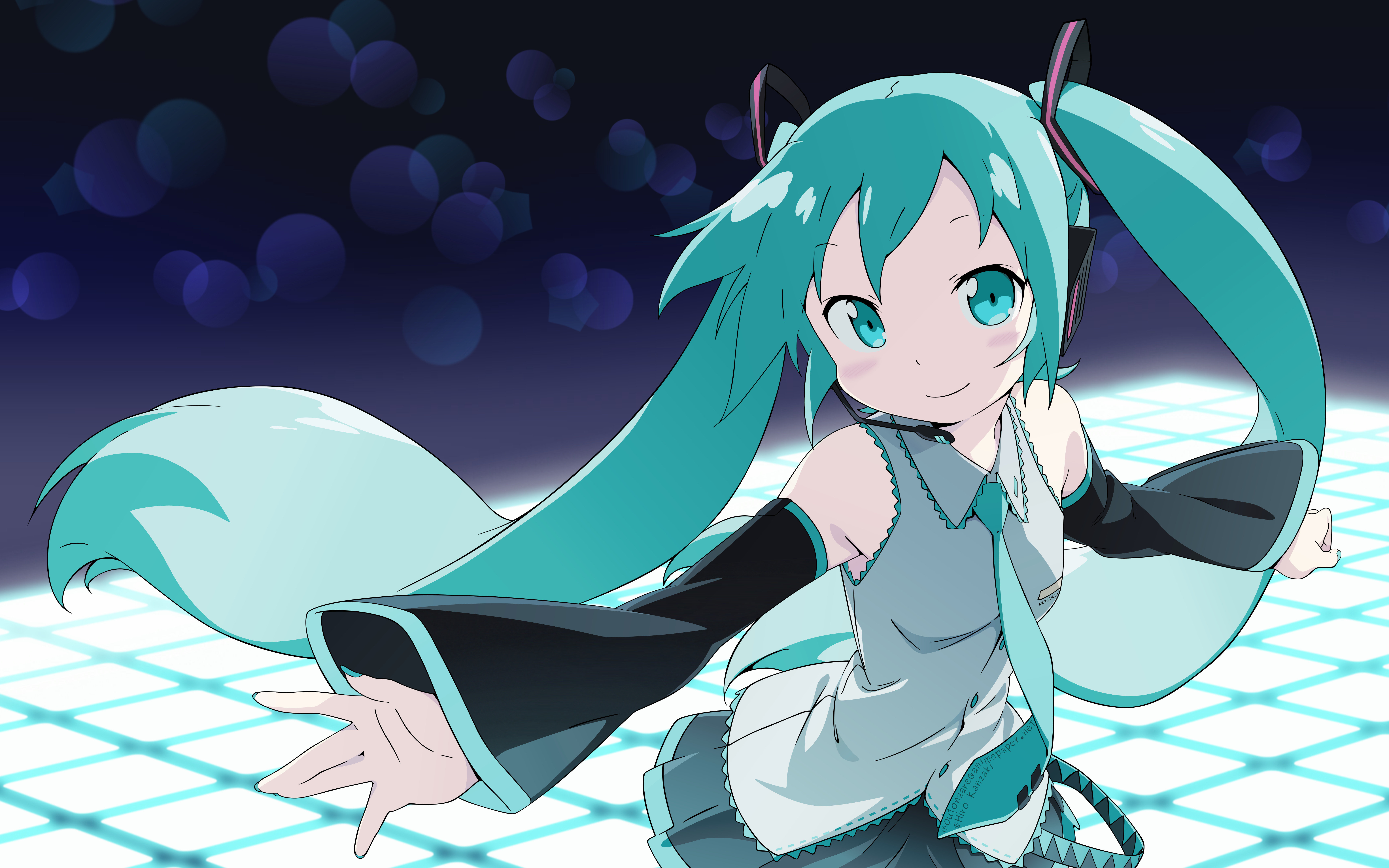 Download hd 7680x4800 Hatsune Miku computer background ID:1685 for free