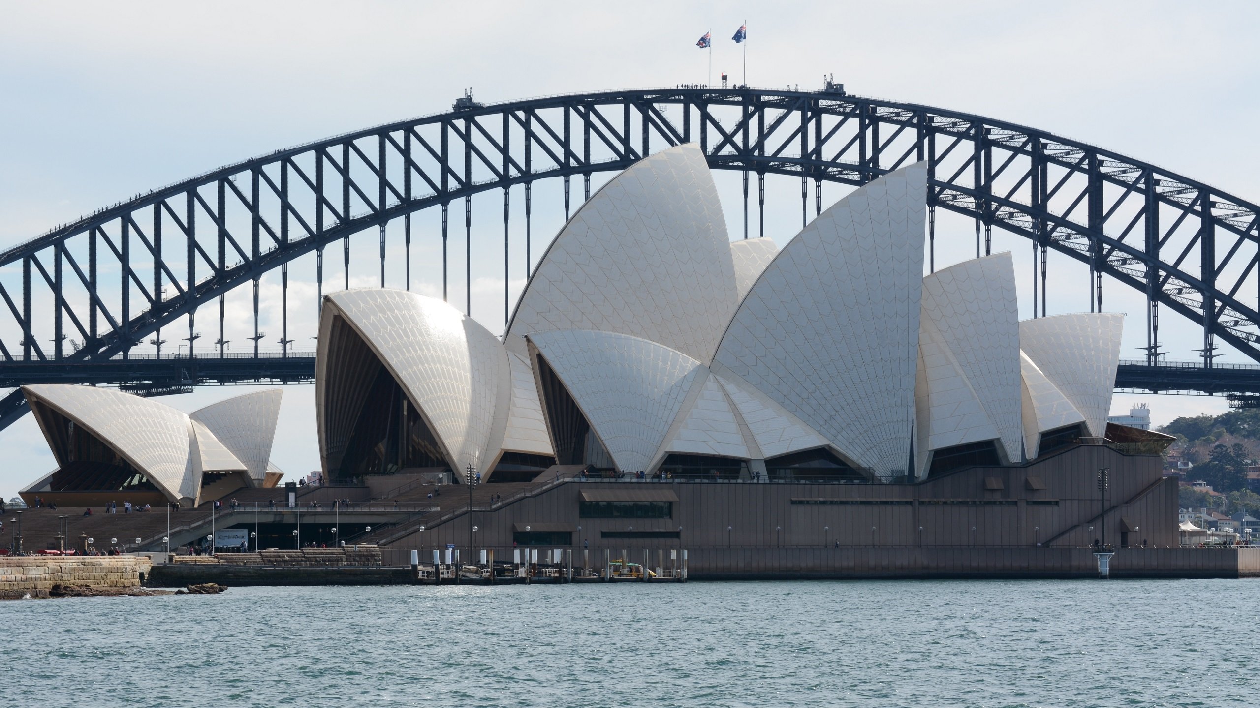 Free Sydney Opera House high quality background ID:478745 for hd 2560x1440 PC