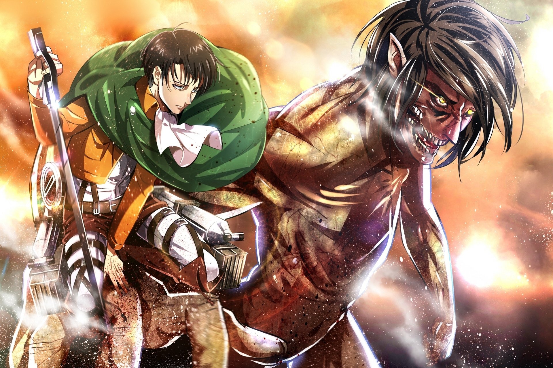 Free Attack On Titan high quality wallpaper ID:206049 for hd 1920x1280 PC