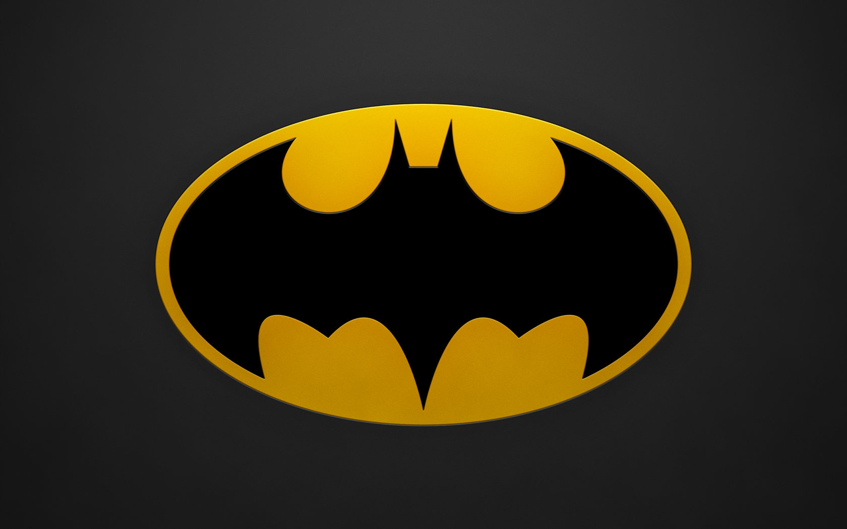 High resolution Batman Logo (Symbol) hd 1680x1050 background ID:41996 for computer