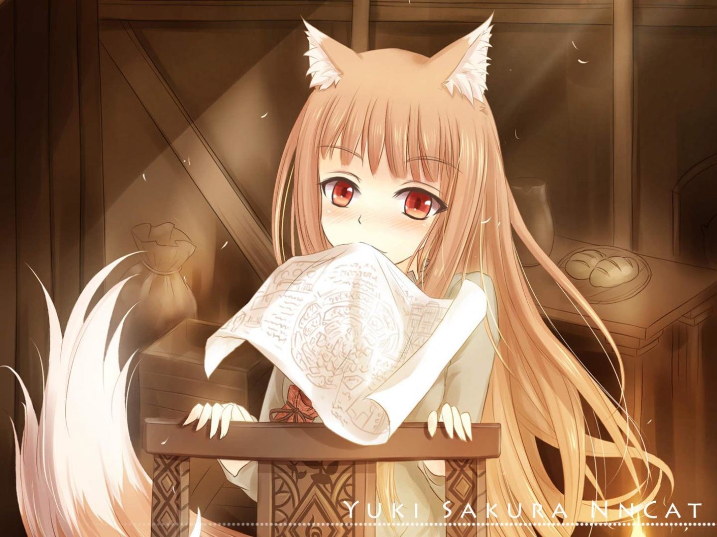 High resolution Spice And Wolf hd 1440x1080 background ID:399741 for PC