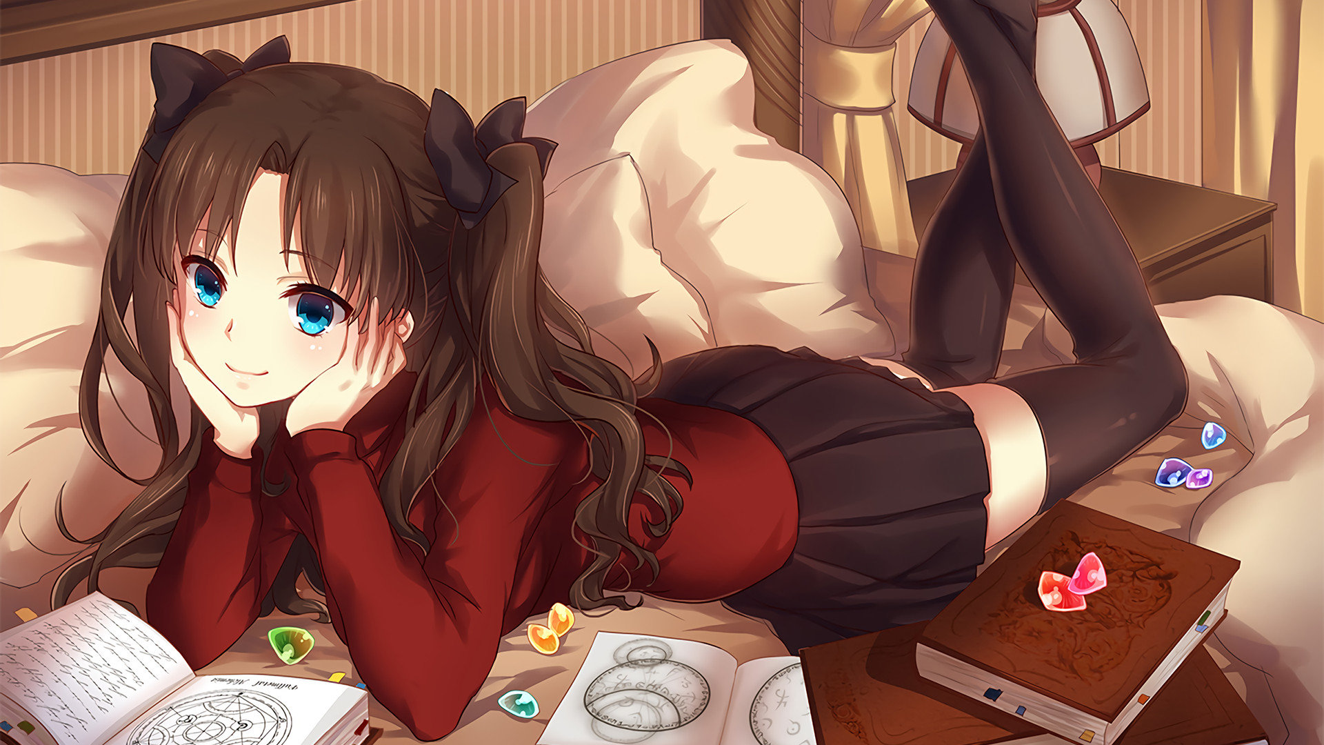 Awesome Rin Tohsaka free background ID:468900 for hd 1920x1080 PC