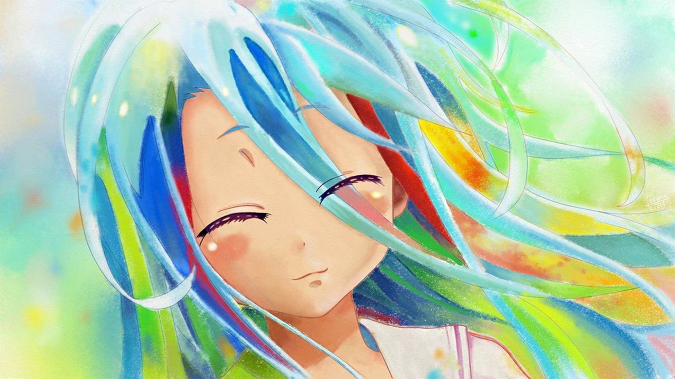 Awesome Shiro (No Game No Life) free background ID:102421 for 1366x768 laptop computer