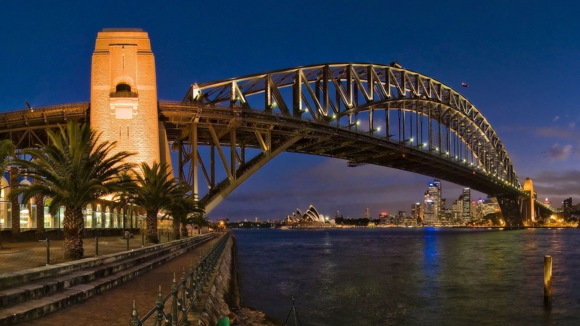 High resolution Sydney Harbour Bridge full hd 1080p wallpaper ID:484875 for computer