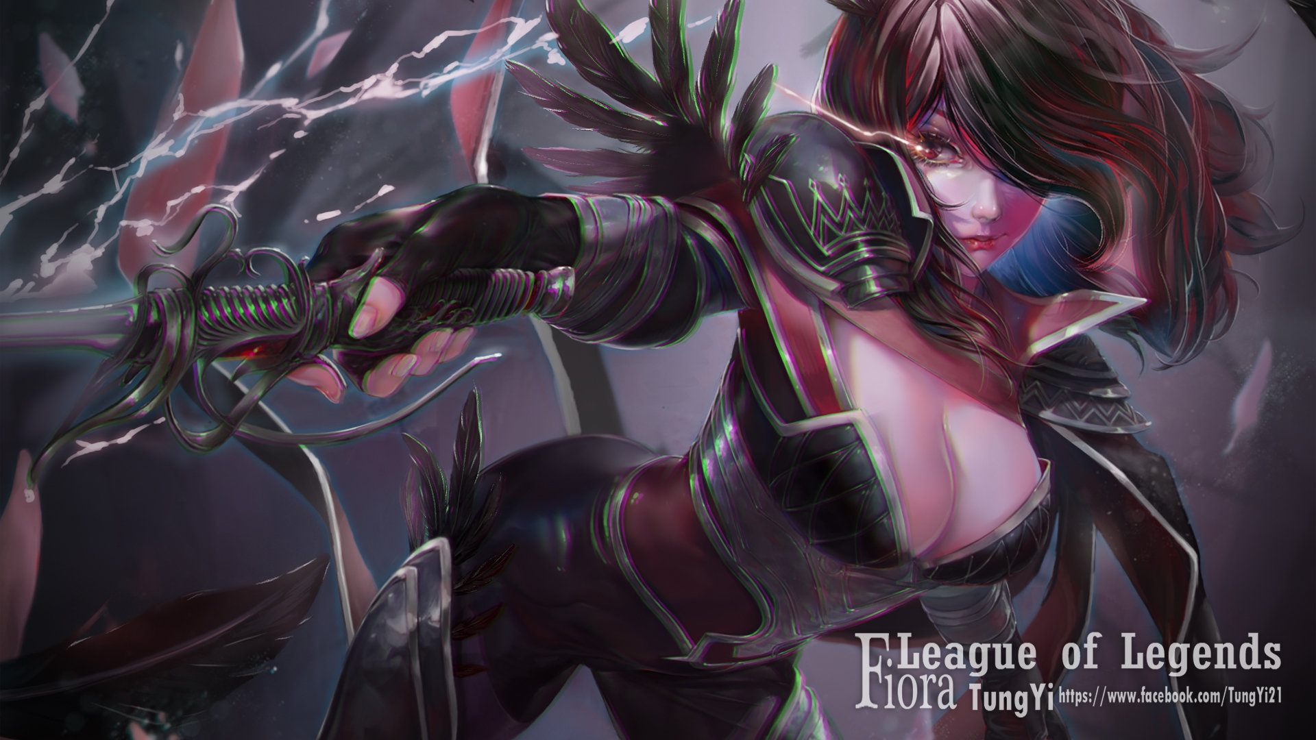 Free download Fiora (League Of Legends) background ID:172030 full hd for PC