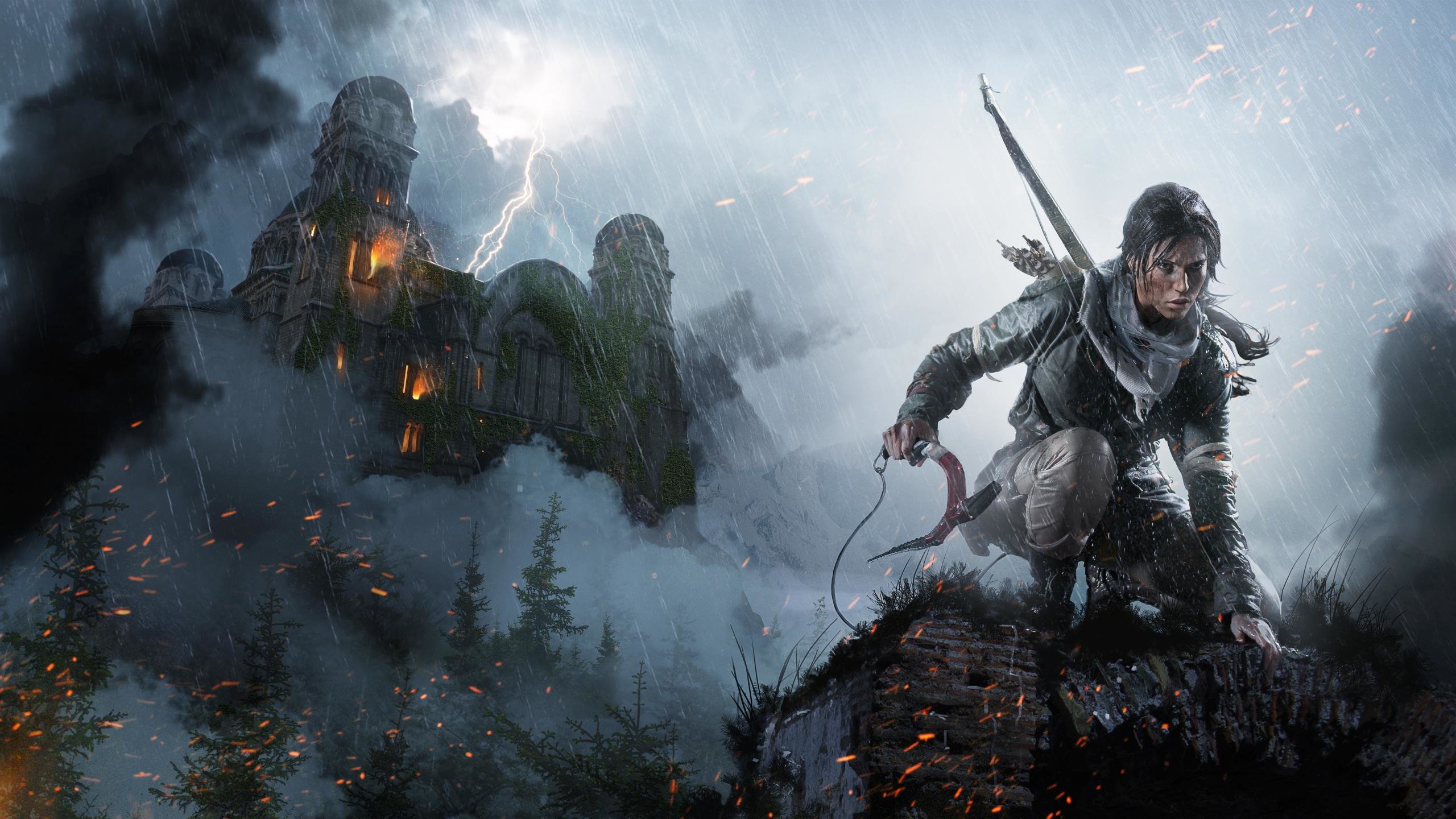 Awesome Rise Of The Tomb Raider free wallpaper ID:83889 for hd 2560x1440 computer