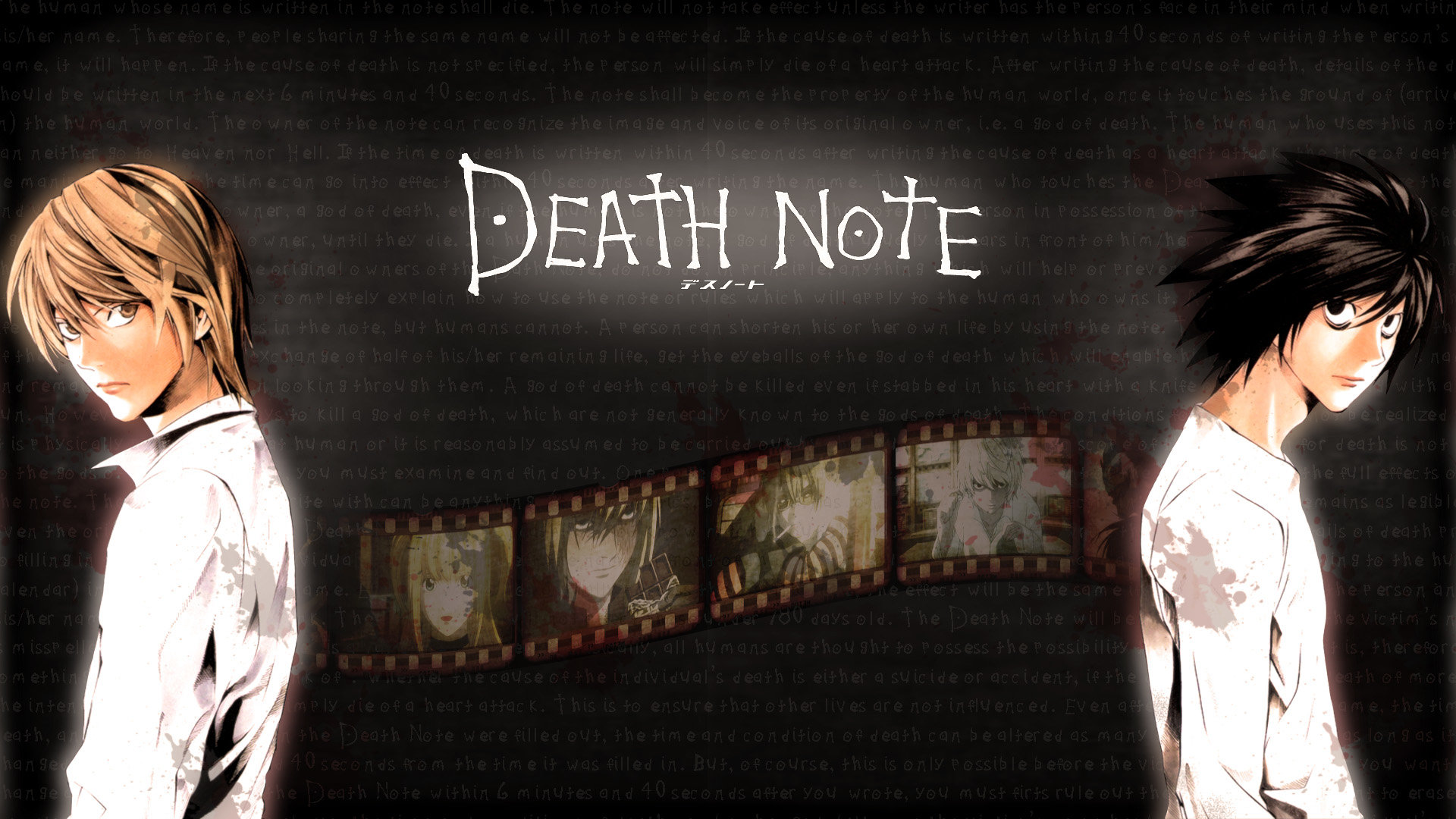 Free download Death Note background ID:402563 hd 1080p for desktop