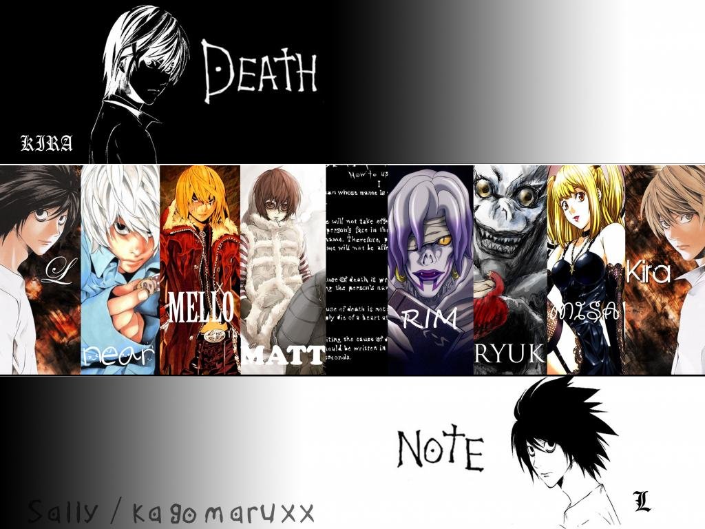 Awesome Death Note free wallpaper ID:402638 for hd 1024x768 PC