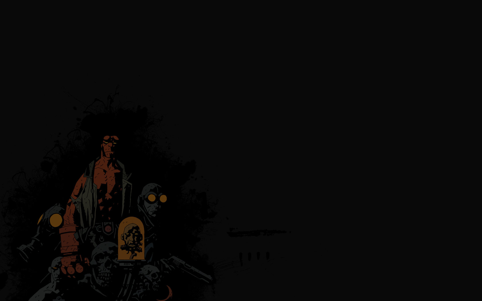 Free download Hellboy background ID:397605 hd 1680x1050 for desktop