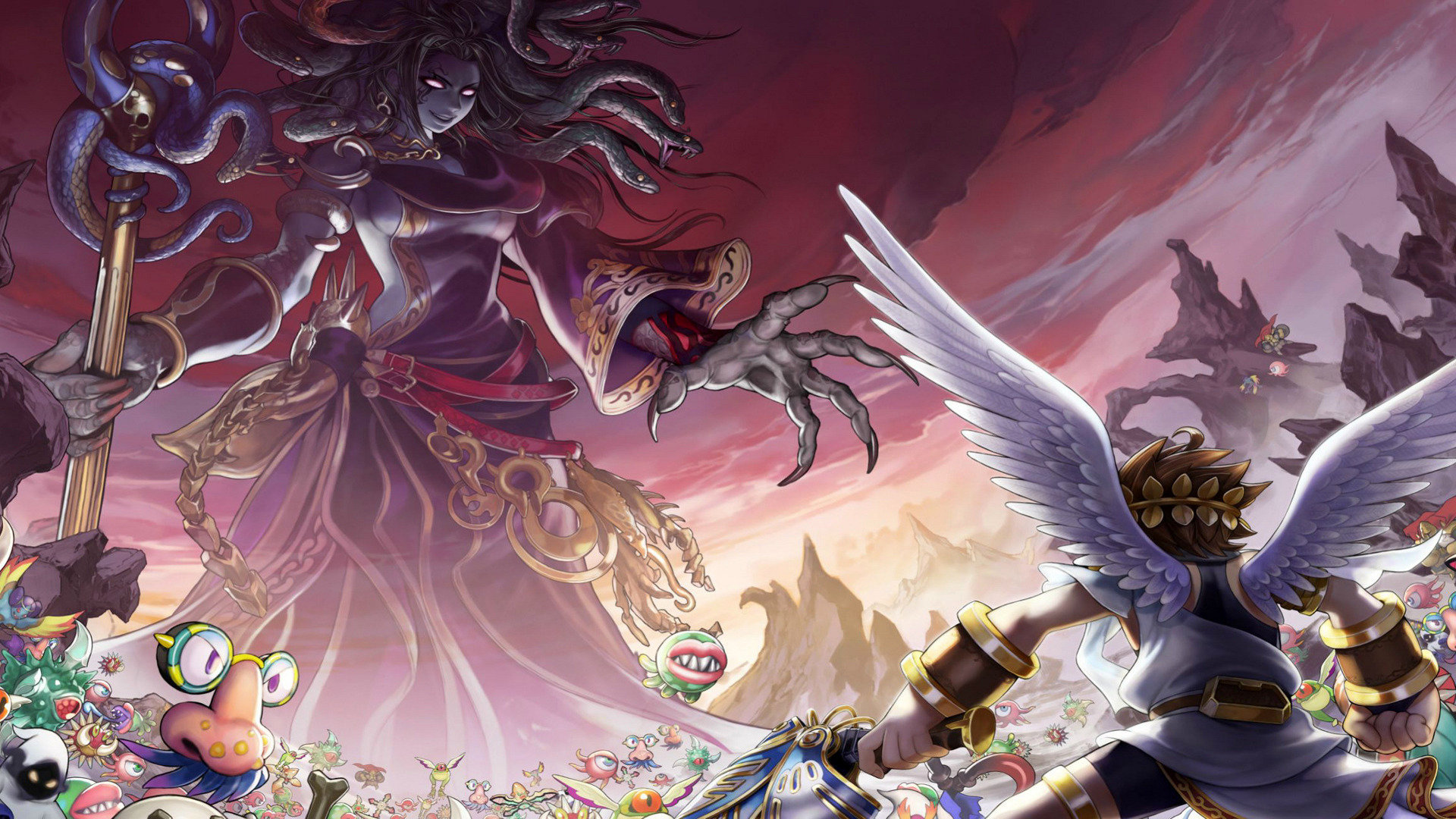Download full hd Kid Icarus PC background ID:391502 for free