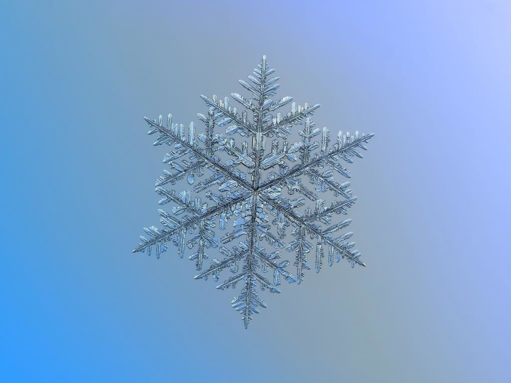 Awesome Snowflake free wallpaper ID:45431 for hd 1024x768 desktop
