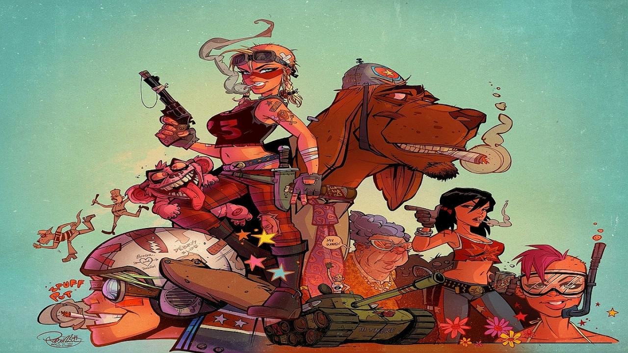 Best Tank Girl background ID:86584 for High Resolution 720p computer
