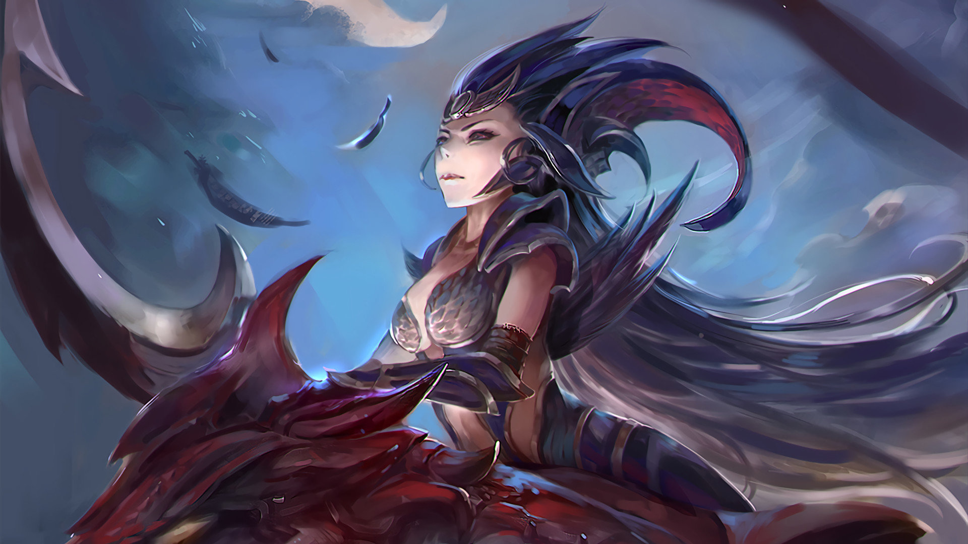 High resolution Diana (League Of Legends) hd 1920x1080 background ID:171867 for PC