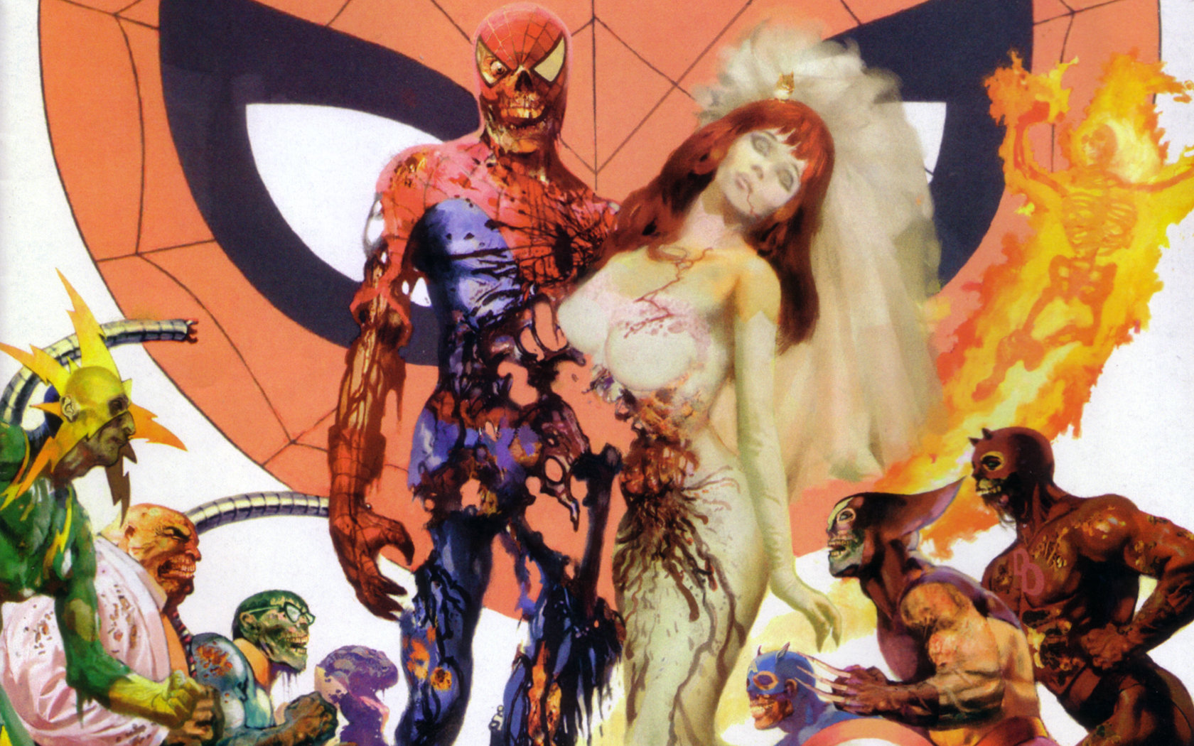 Awesome Marvel Zombies free background ID:34591 for hd 1680x1050 PC