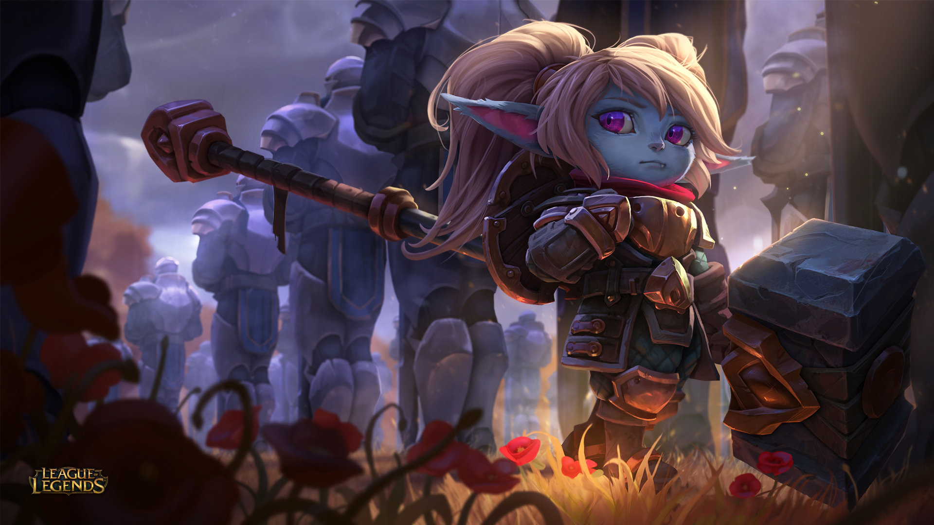 Free download Poppy (League Of Legends) background ID:171338 hd 1920x1080 for computer
