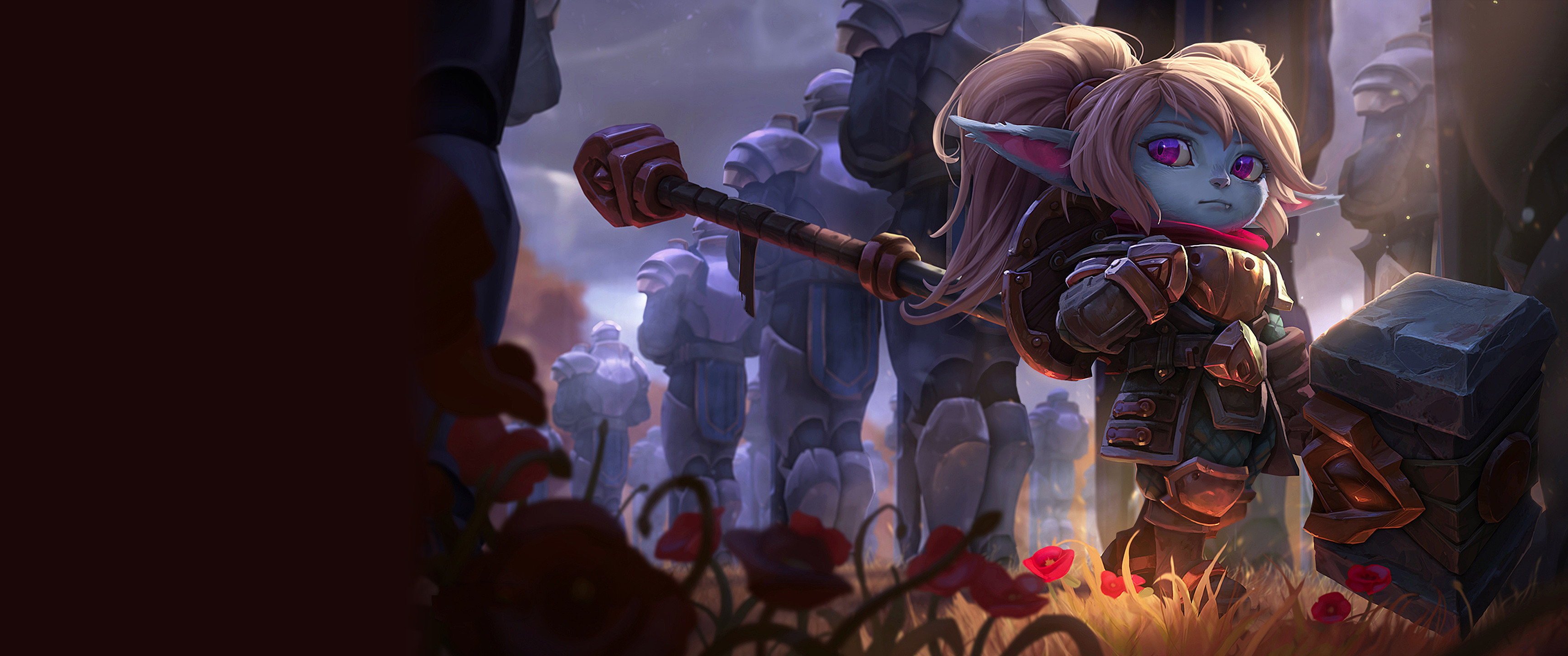High resolution Poppy (League Of Legends) hd 3440x1440 wallpaper ID:171865 for computer