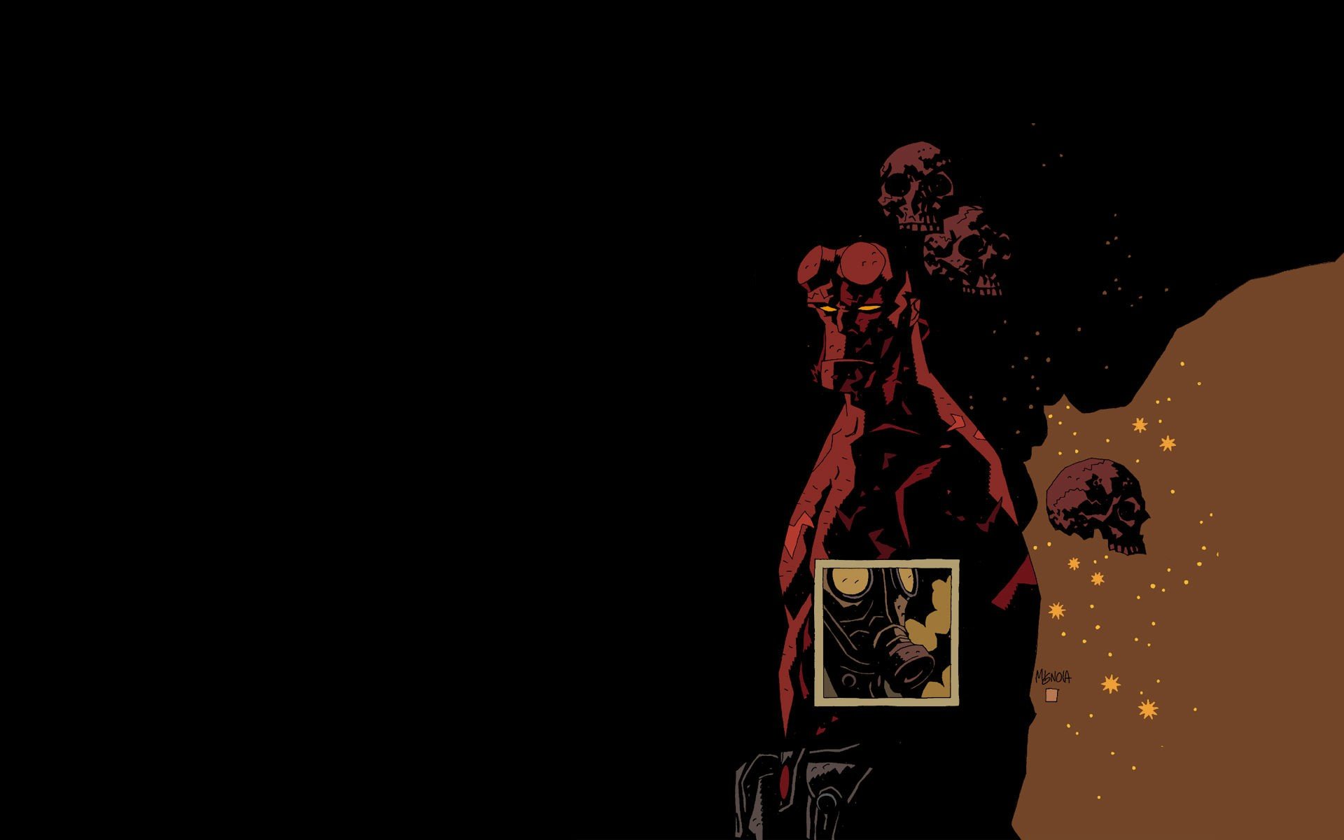 Download hd 1920x1200 Hellboy PC background ID:397608 for free