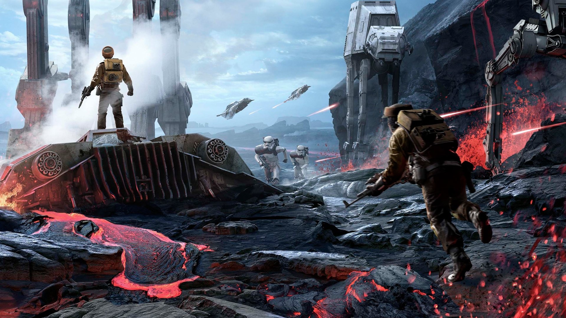 Download hd 1080p Star Wars Battlefront computer wallpaper ID:162492 for free