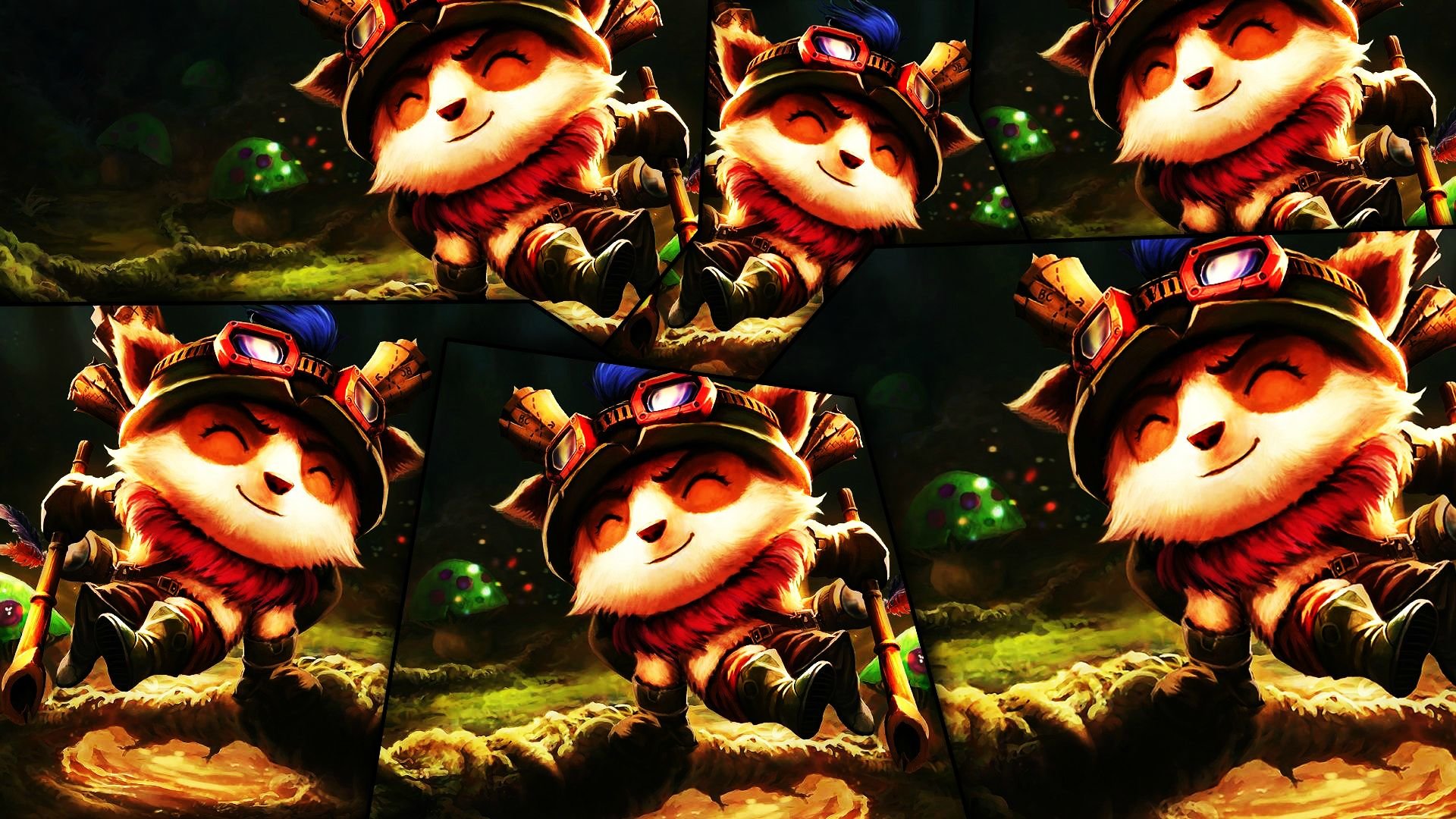 Download full hd 1920x1080 Teemo computer wallpaper ID:173497 for free