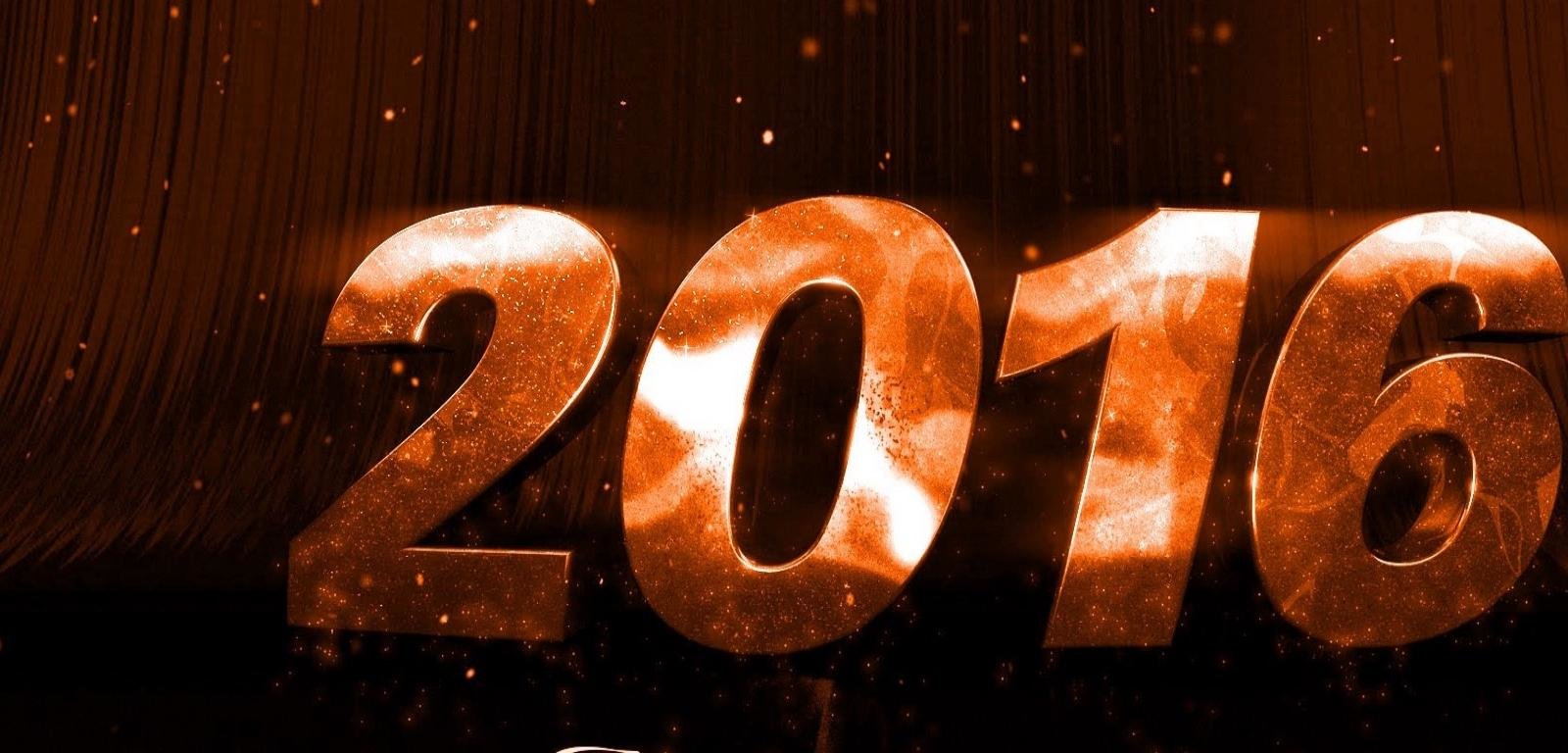 Free New Year 2016 high quality background ID:256800 for hd 1600x768 computer