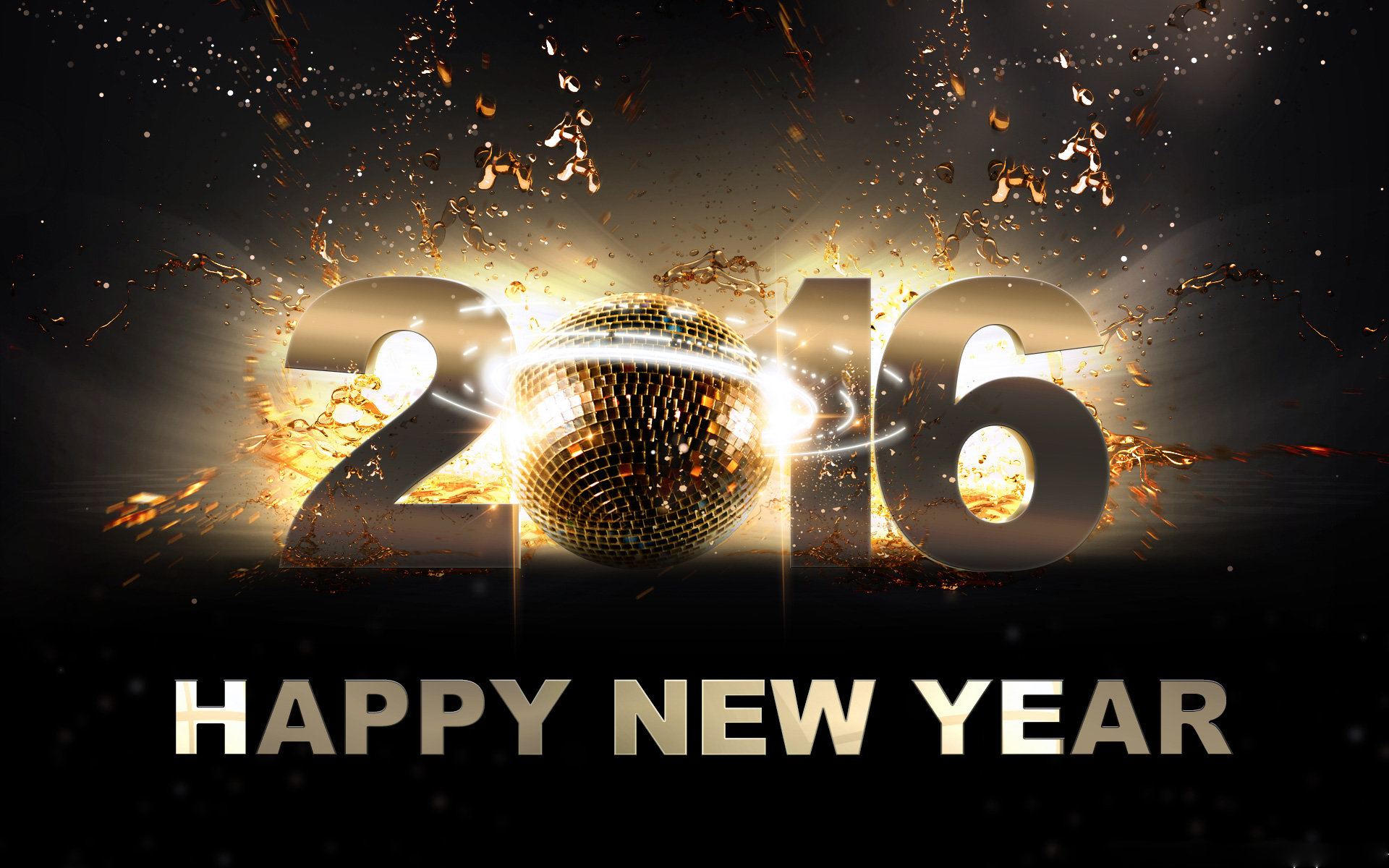 Awesome New Year 2016 free wallpaper ID:256740 for hd 1920x1200 PC