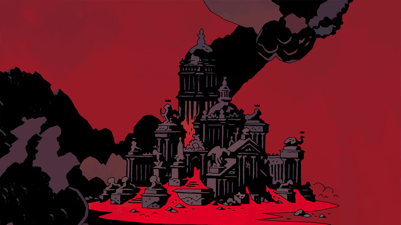 Free download Hellboy background ID:397628 hd 1600x900 for computer