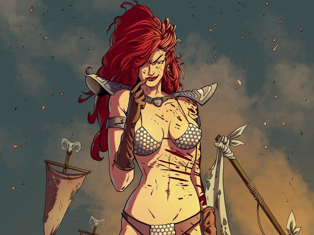 High resolution Red Sonja hd 1024x768 wallpaper ID:449771 for computer