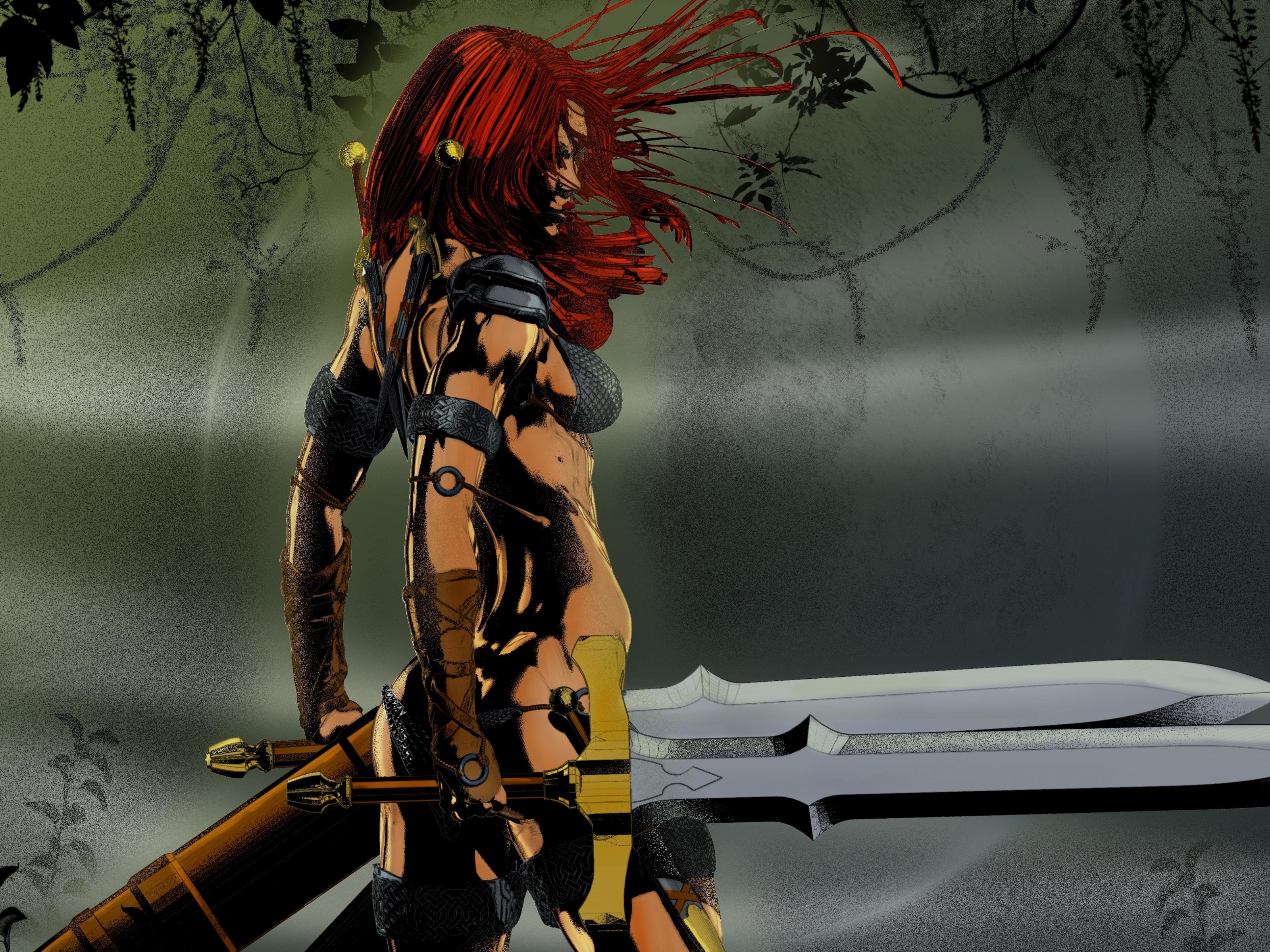 Best Red Sonja wallpaper ID:449847 for High Resolution hd 3200x2400 PC