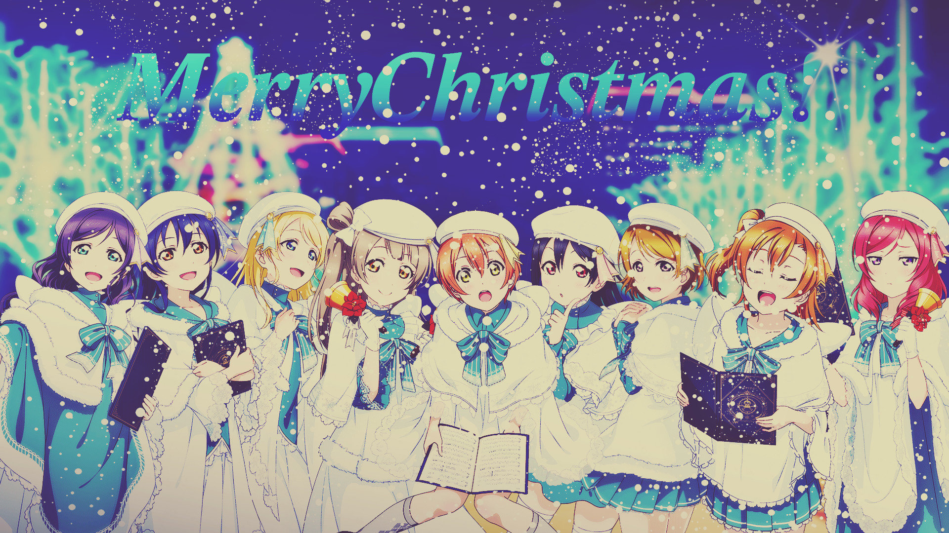 Best Christmas Anime wallpaper ID:24848 for High Resolution 1080p PC