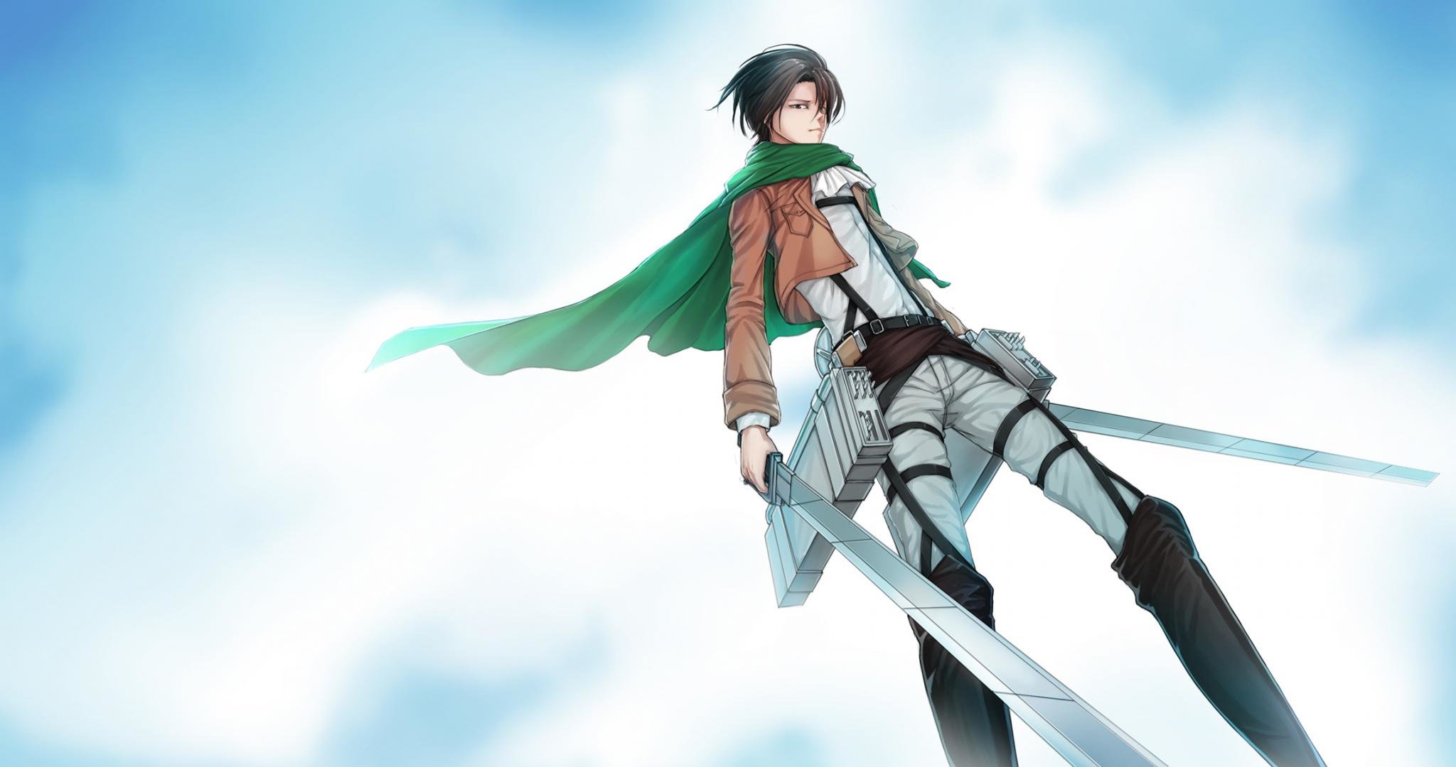 Best Levi Ackerman background ID:206221 for High Resolution hd 2048x1080 PC