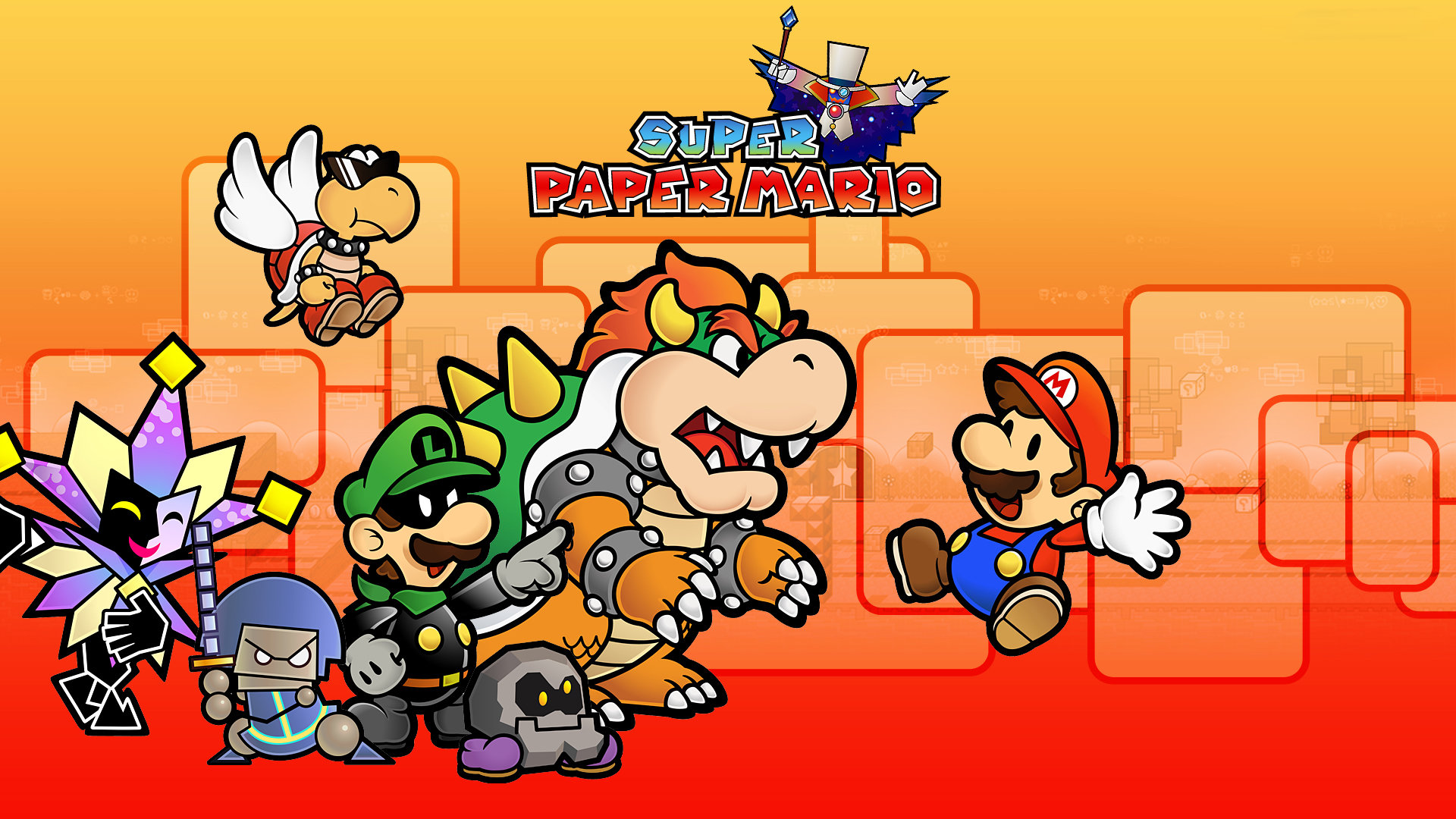 Awesome Super Paper Mario free background ID:408954 for full hd 1080p PC