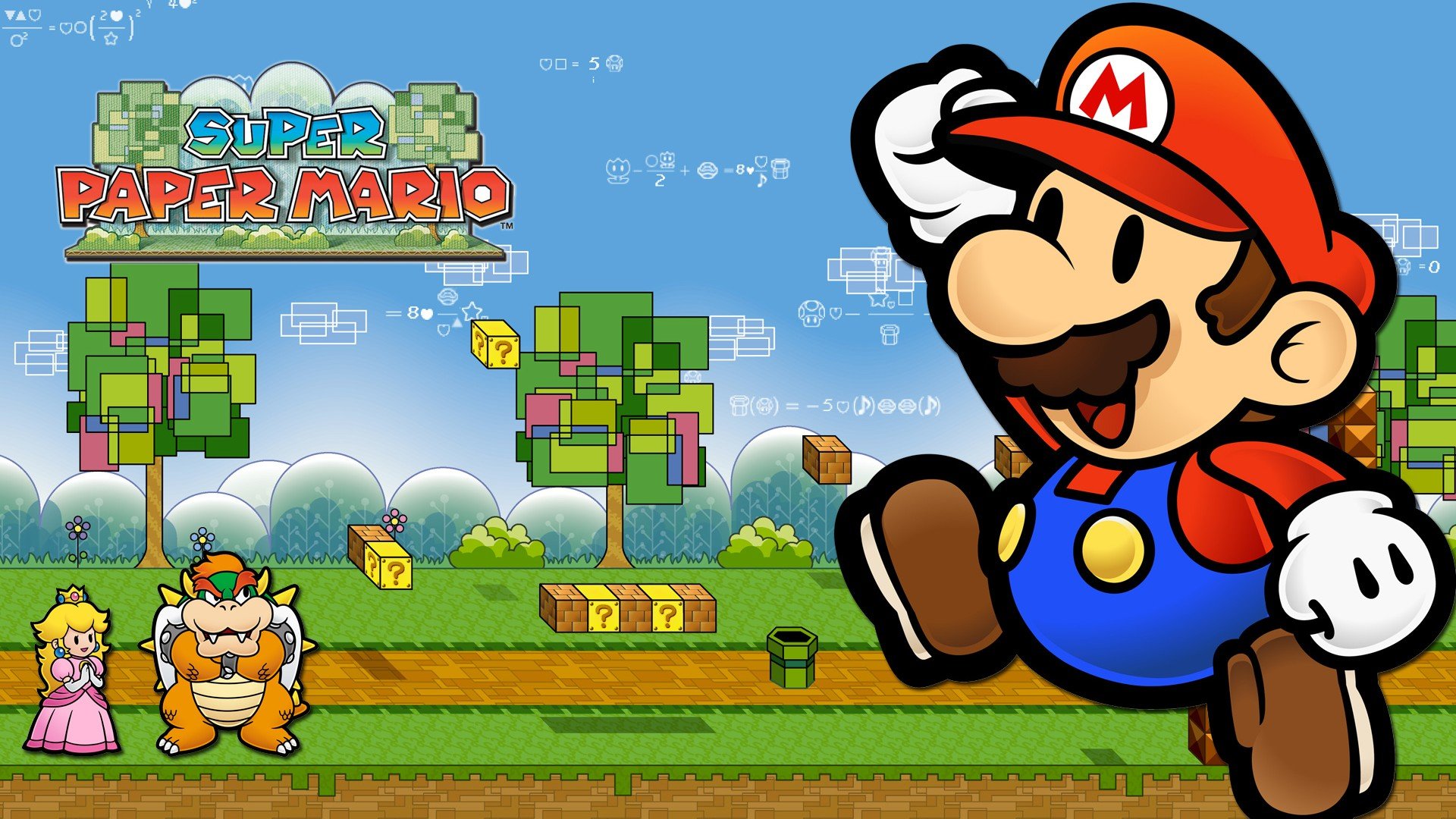 Free download Super Paper Mario background ID:408955 full hd 1080p for desktop
