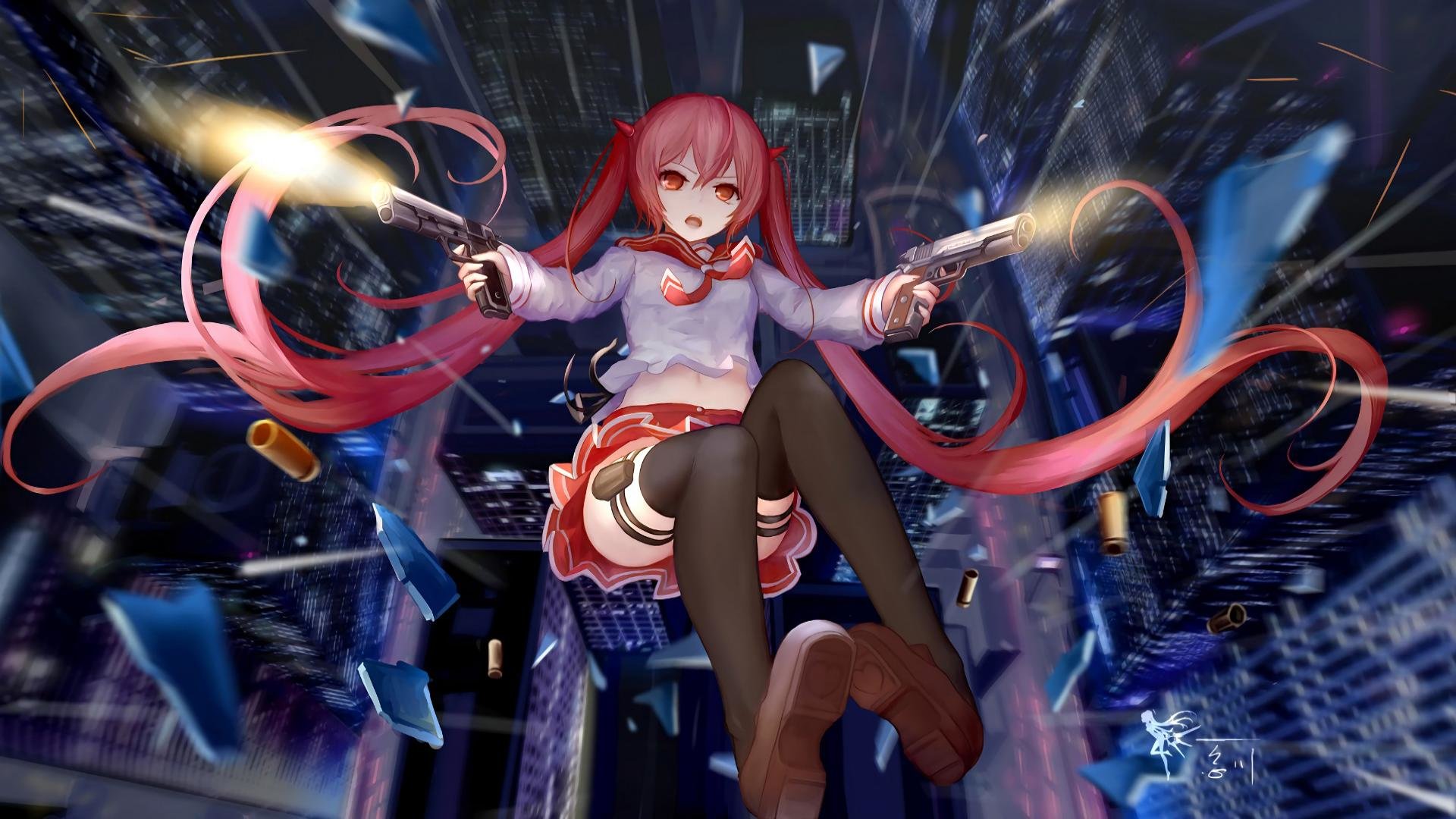 Best Aria The Scarlet Ammo wallpaper ID:446940 for High Resolution 1080p computer