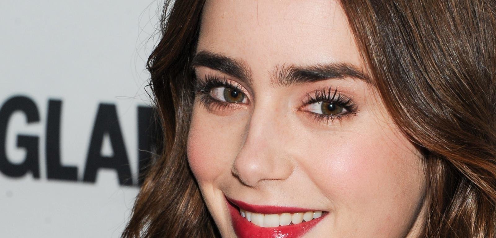 High resolution Lily Collins hd 1600x768 wallpaper ID:410696 for computer